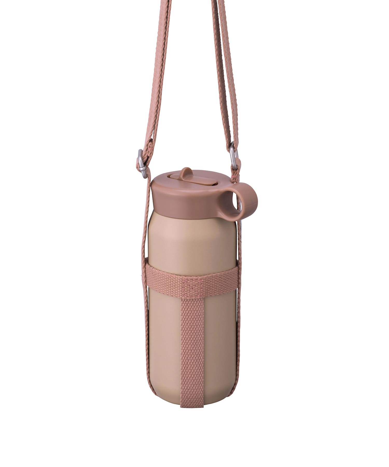 『WEB限定』KINTO　プレイタンブラー480ml ストラップセット アッシュピンク -