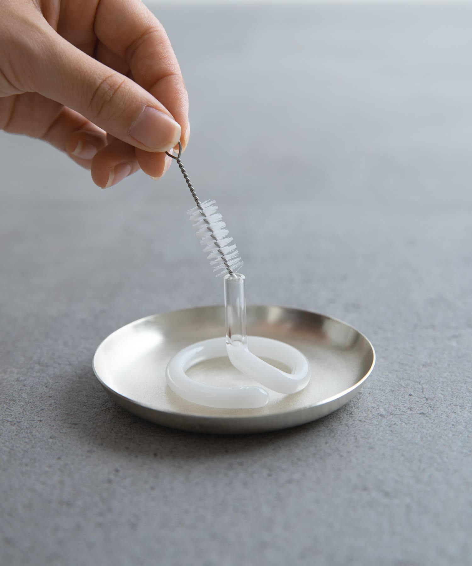 amabro　TWO TONE INCENSE HOLDER CL×WH -
