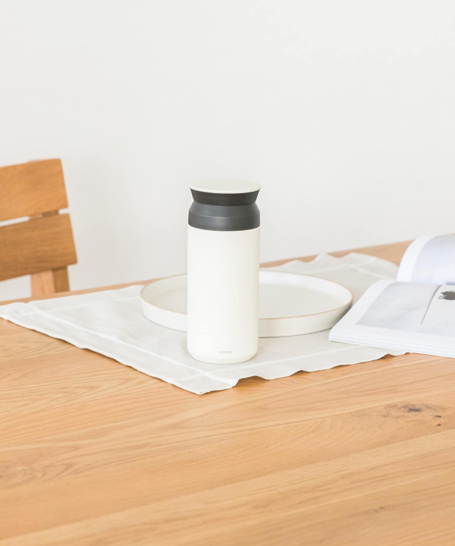 KINTO　トラベルタンブラー350ml ホワイト one