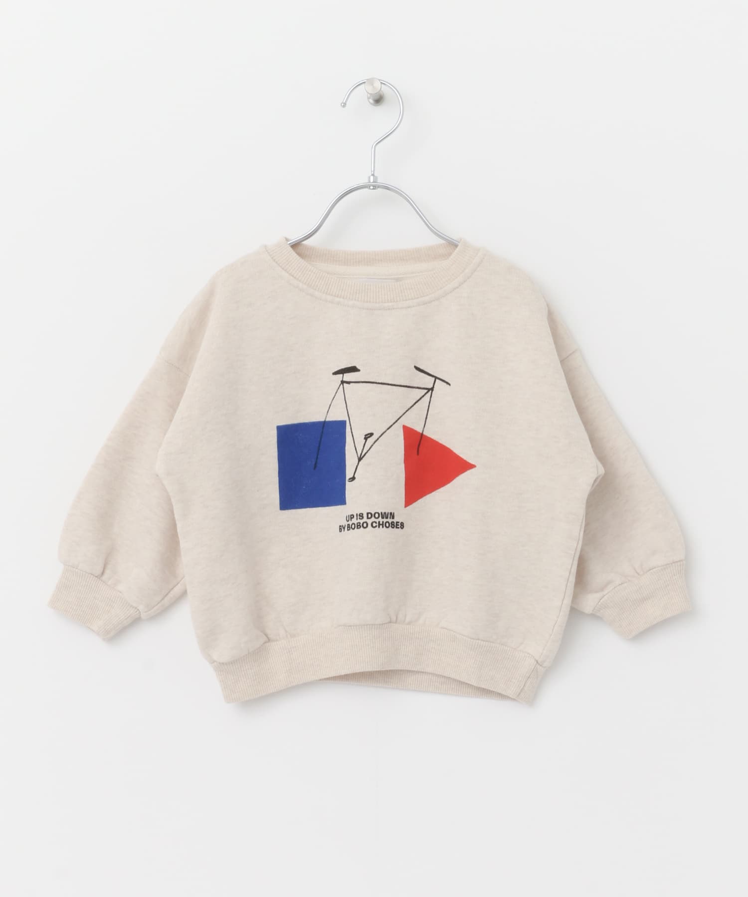 BOBO CHOSES　Crazy Bicy sweat shirts(KIDS) OATMEAL 100