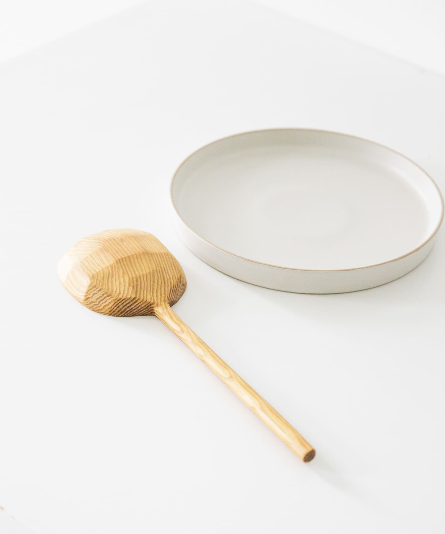woodenware　木のレードル 25cm - -