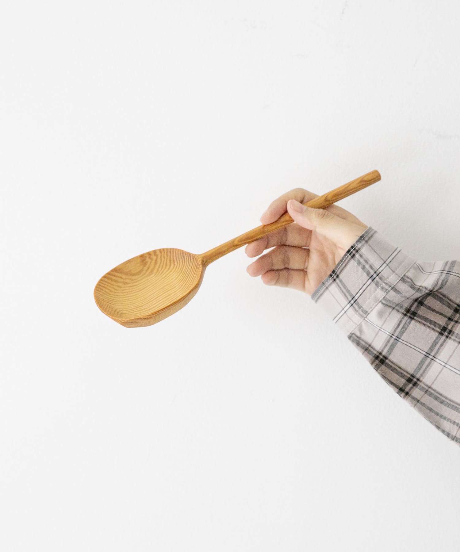 woodenware　木のレードル 25cm - -