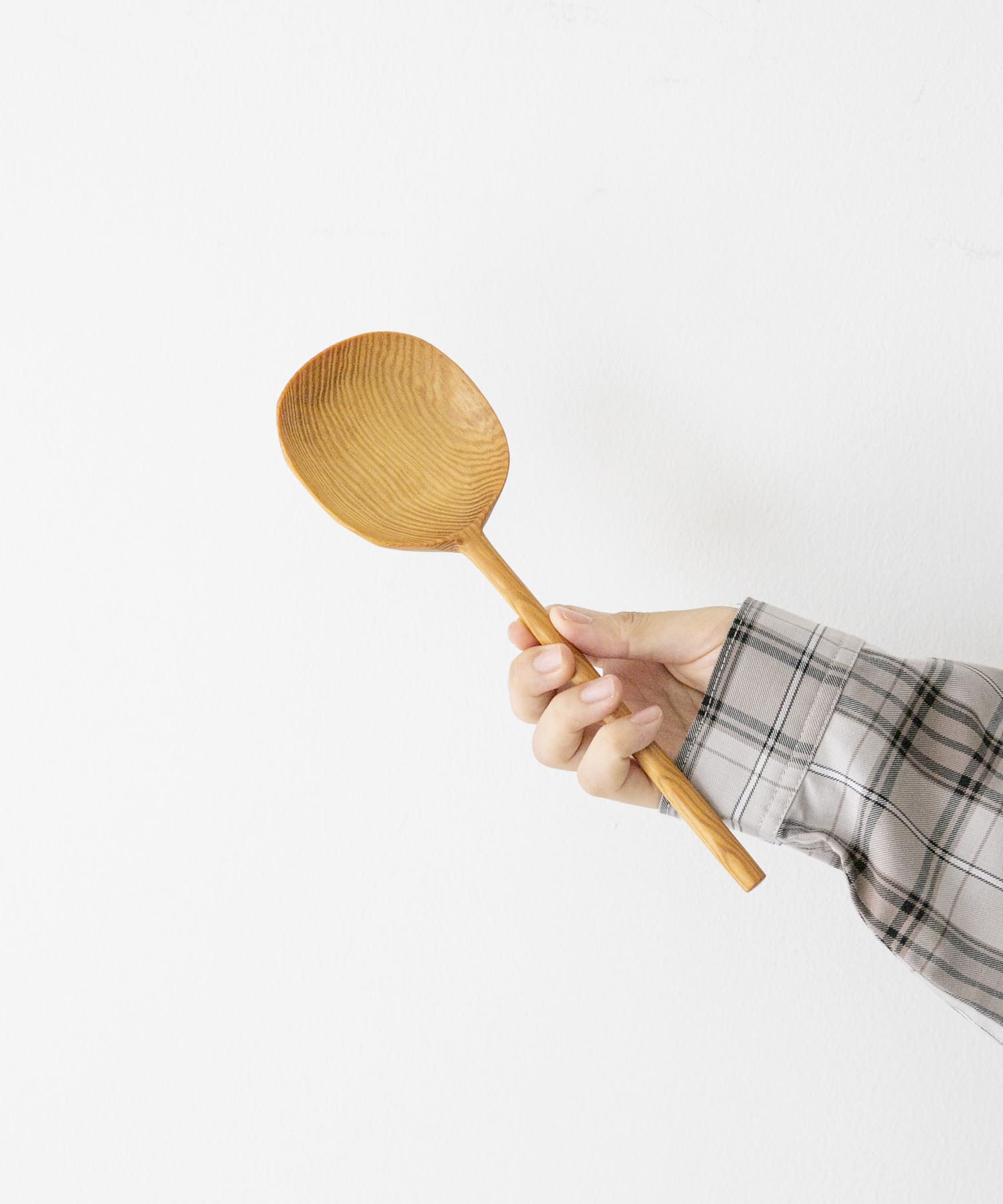 woodenware　木のレードル 25cm - -