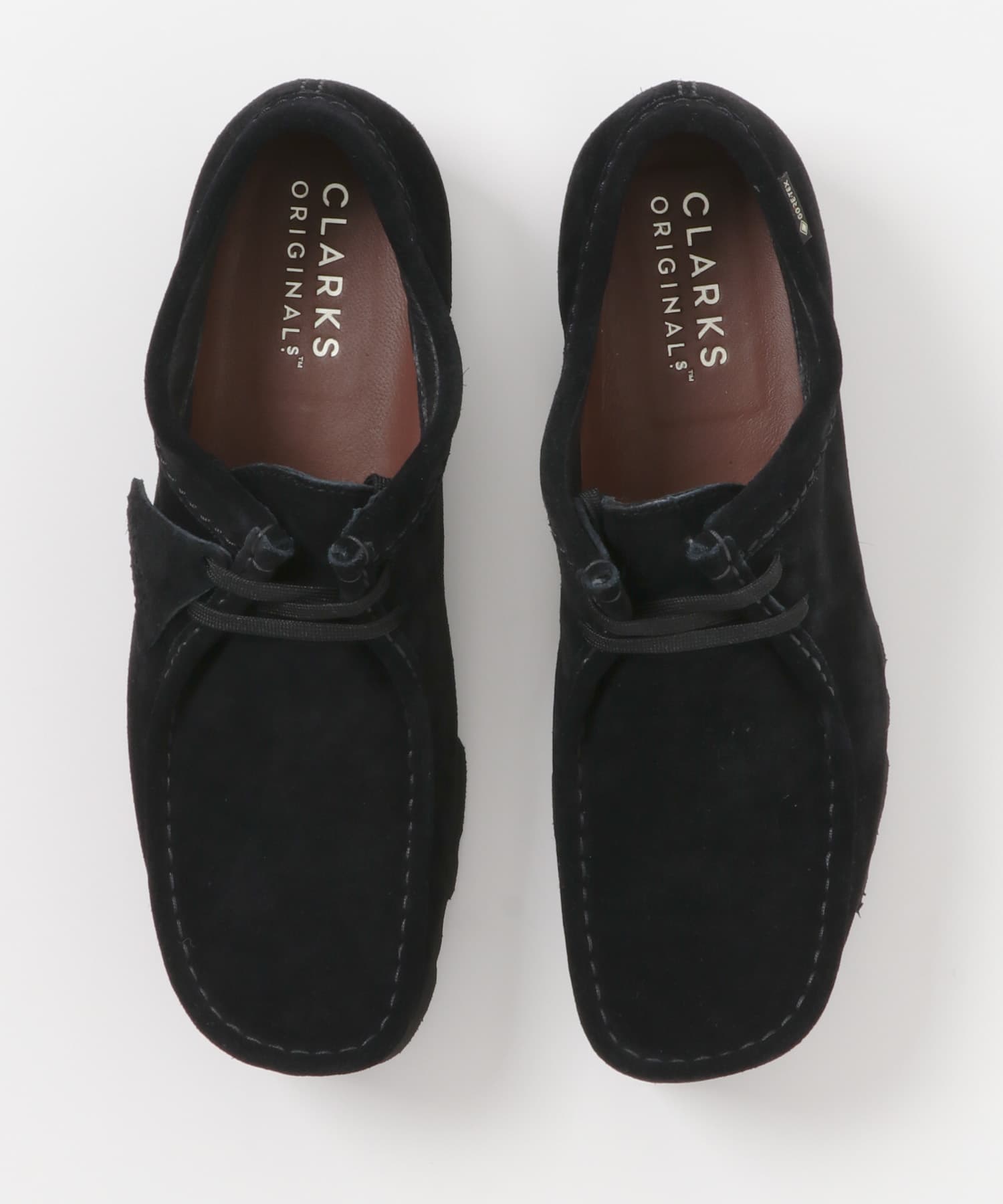 Clarks　WallabeeGTX Black Sde 6.5