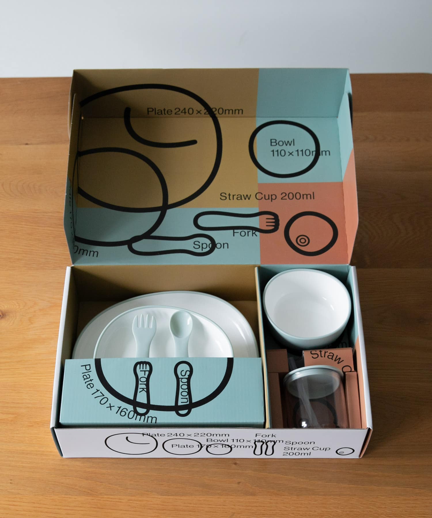 『WEB限定』KINTO　BONBO 6pcs セット ブルーグレー -