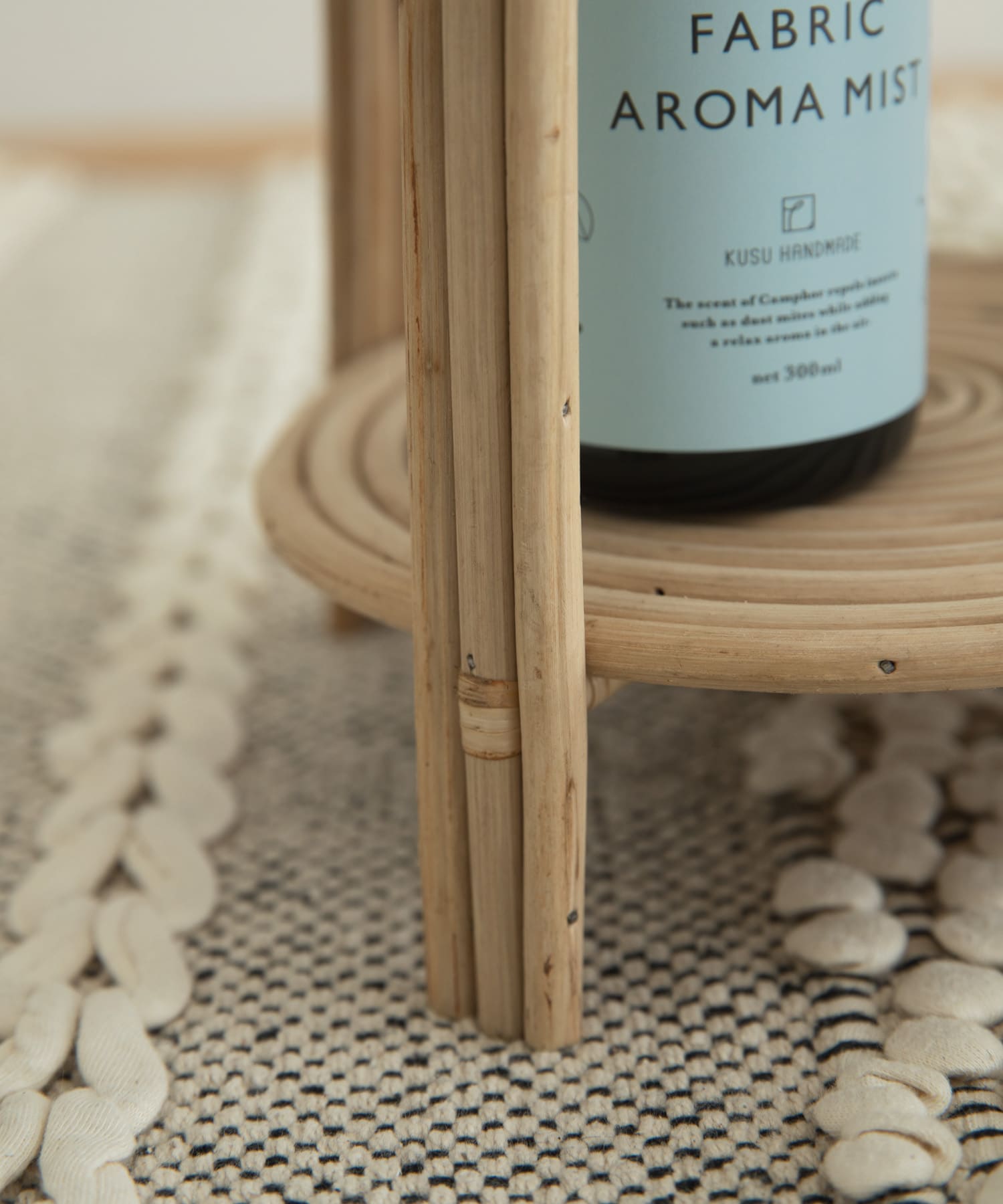 『WEB/一部店舗限定』shesay　ラタンのプラントスタンドS - S