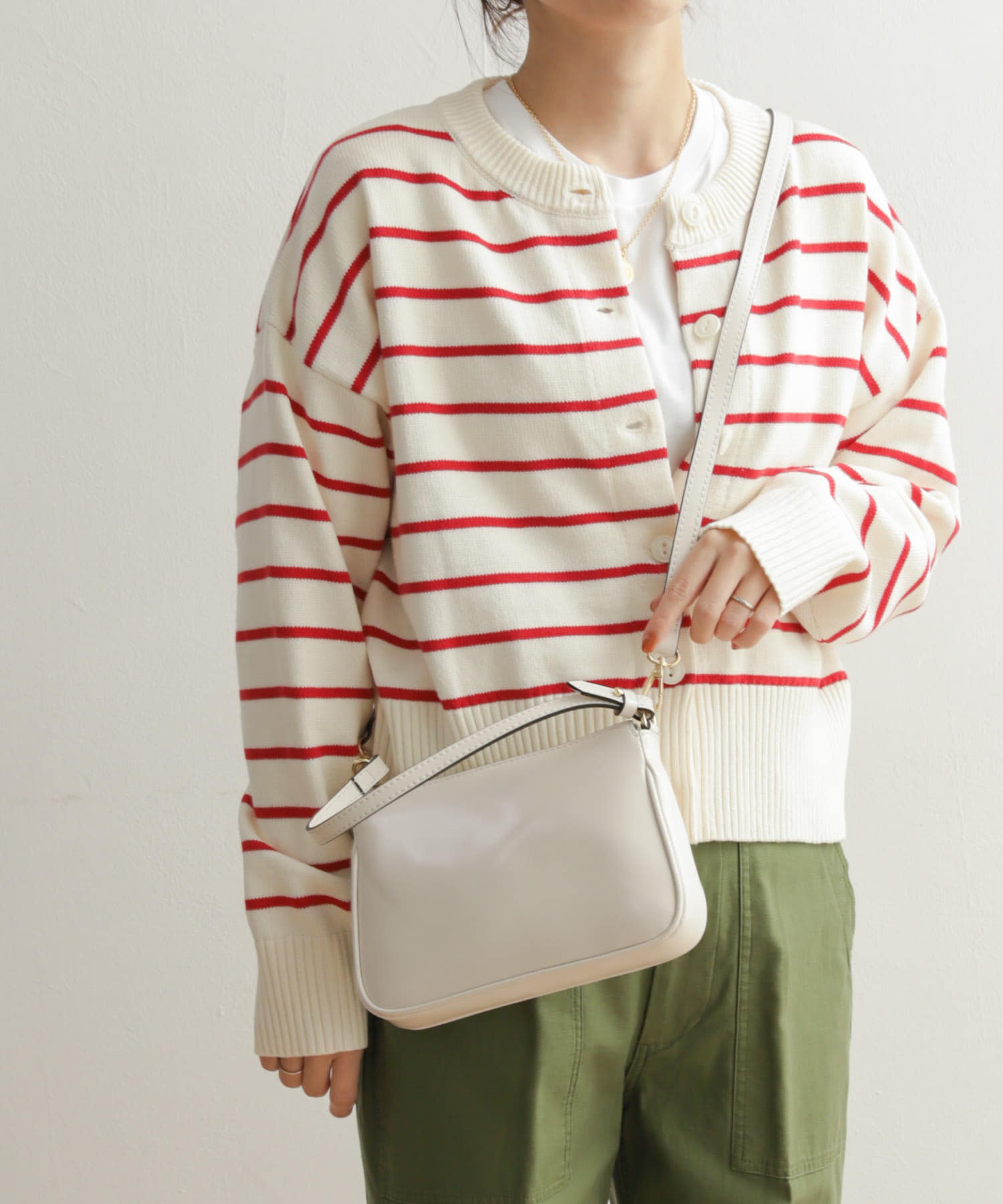 MARCO BIANCHINI　マルチウェイショルダーバッグ Beige one