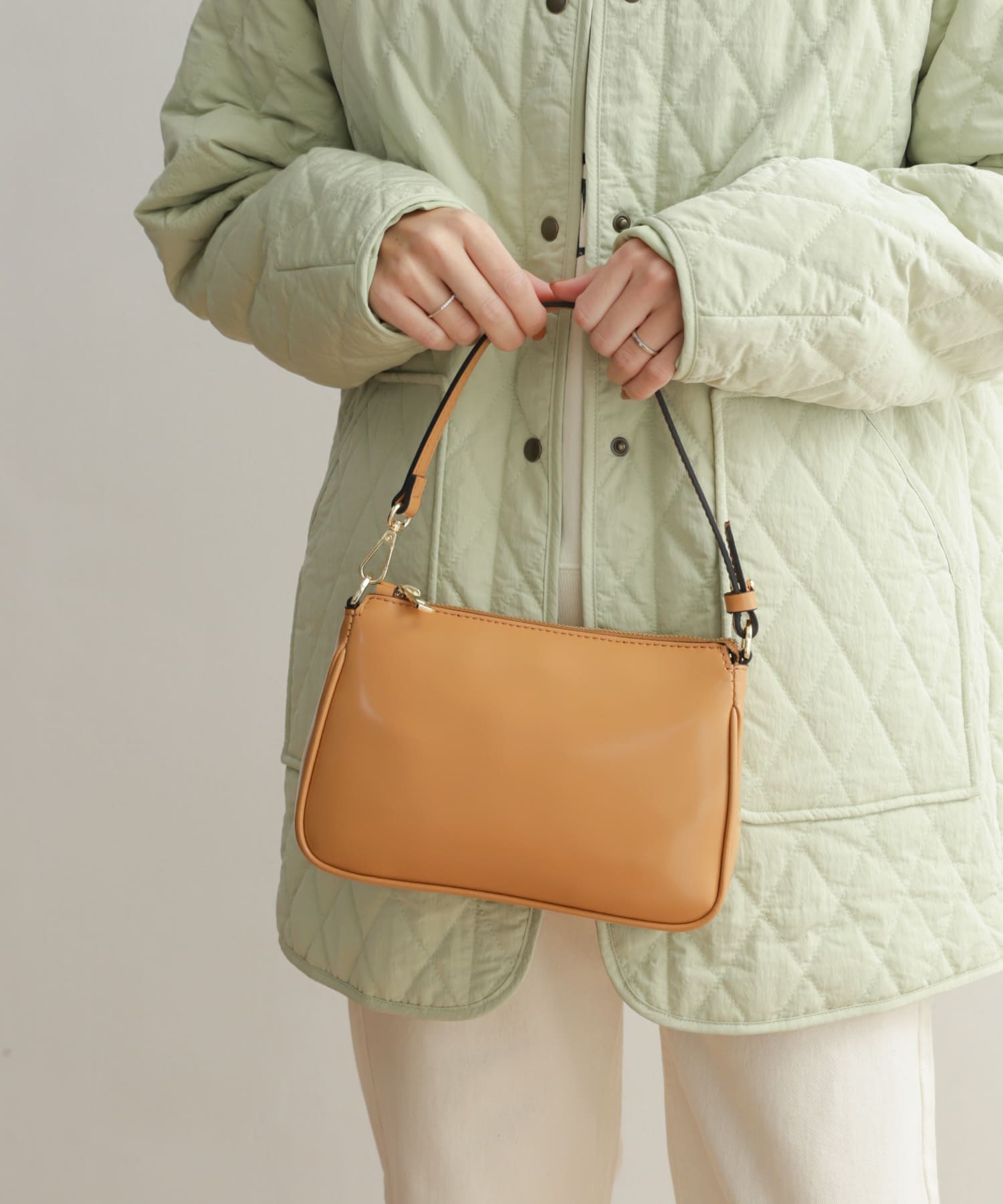 MARCO BIANCHINI　マルチウェイショルダーバッグ Camel one