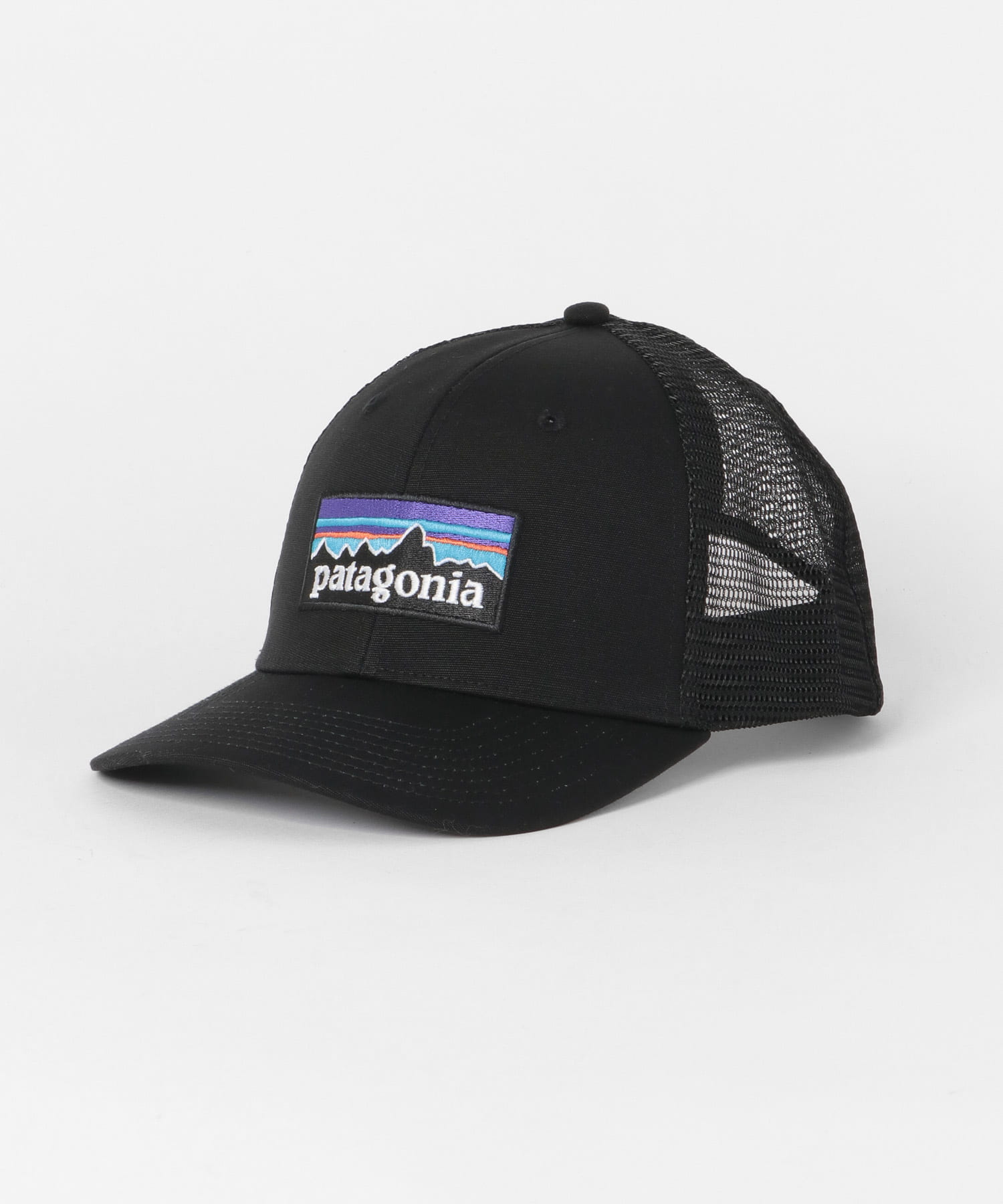 patagonia　P-6 Logo Trucker Hat BLK one