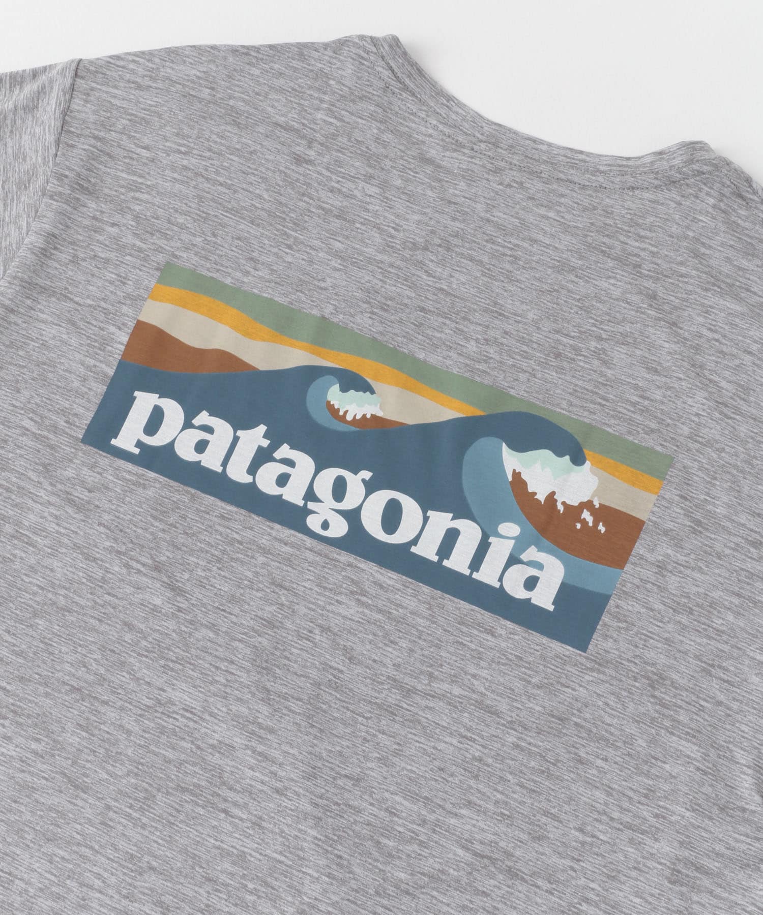patagonia　Cap Cool Daily Graphic Shirts Waters BLAF S