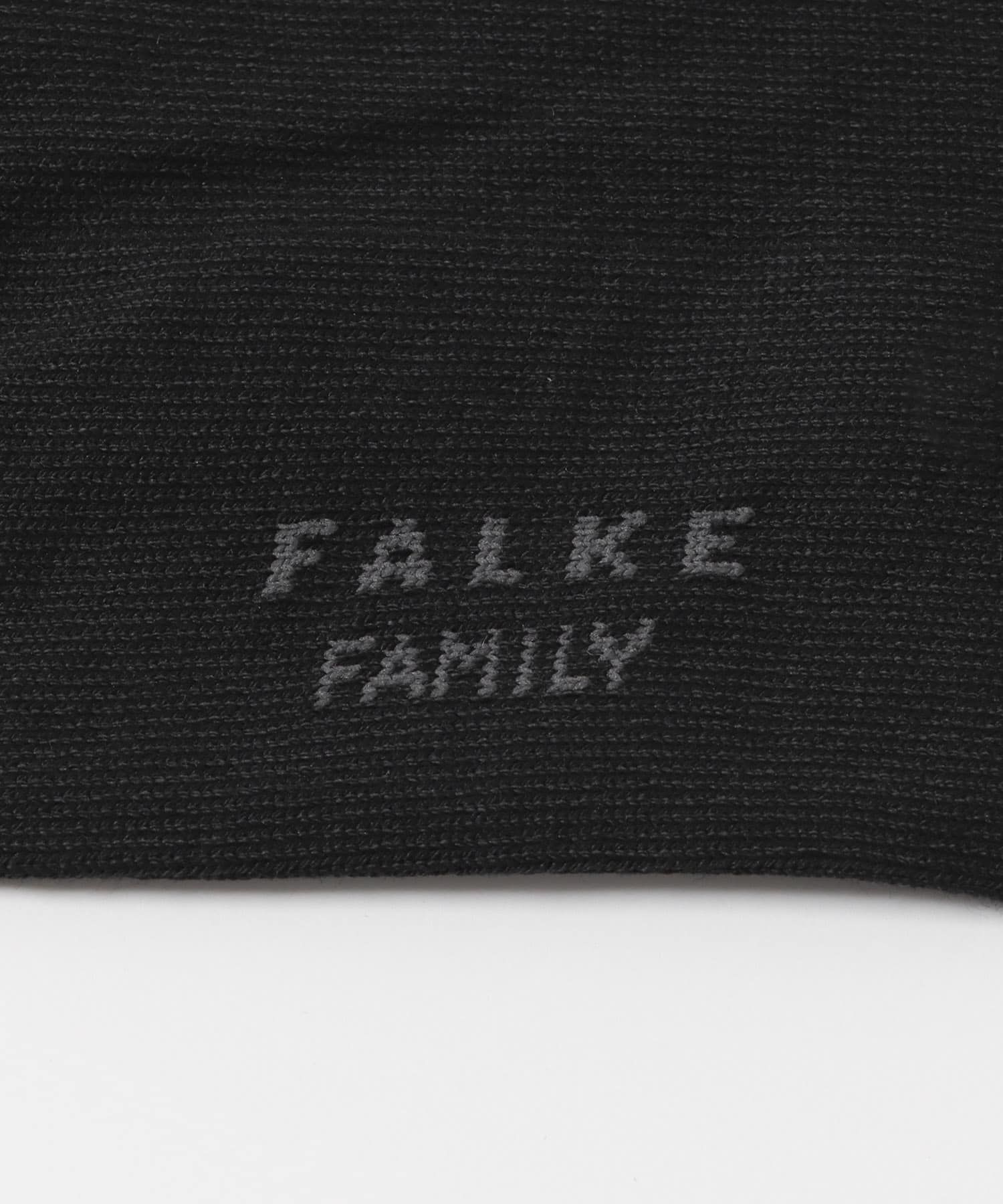 FALKE　FamilyKneeHighSocks BLACK 35-38