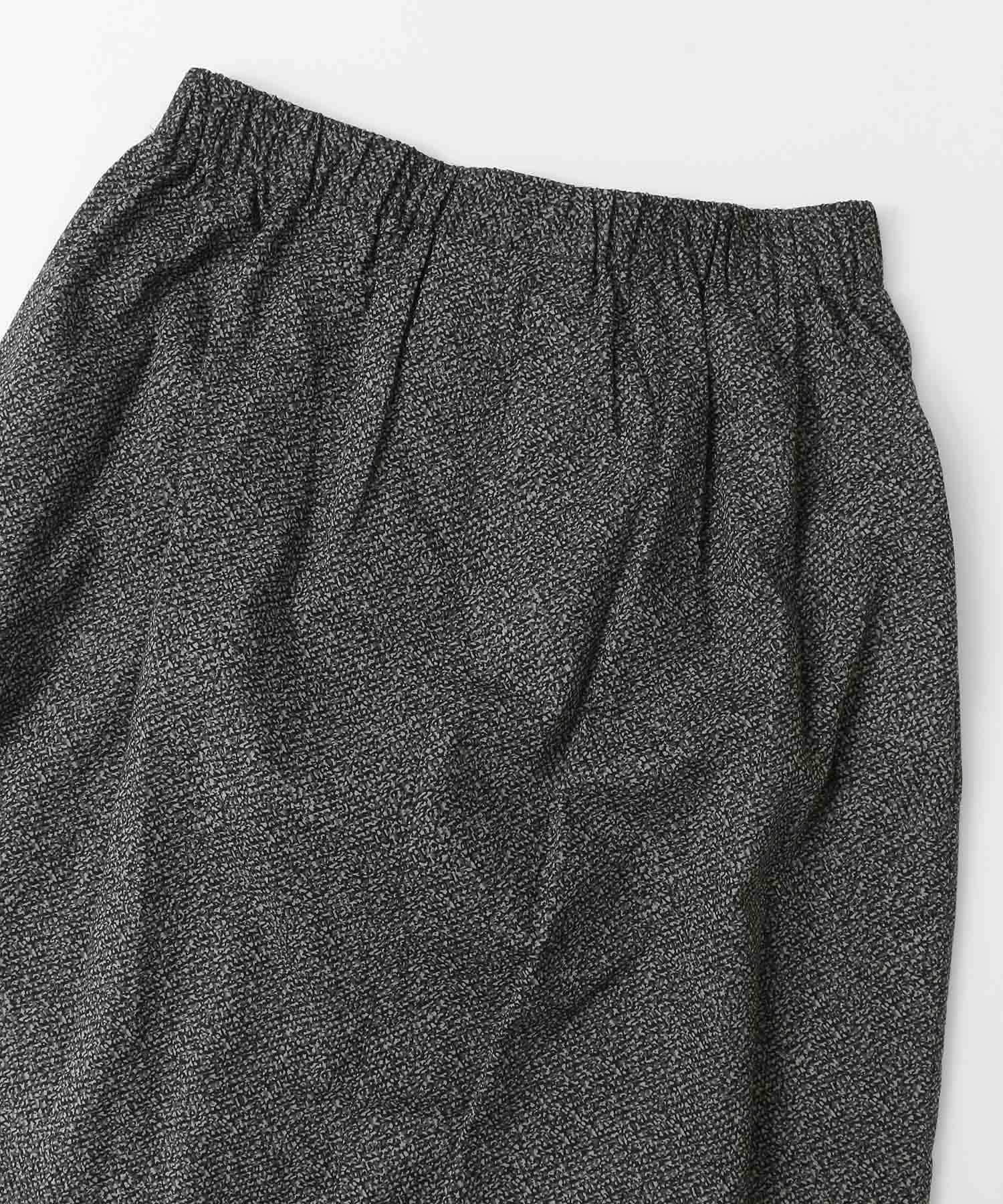 mizuiro-ind×DOORS　別注 front tucked skirt GRAY FREE