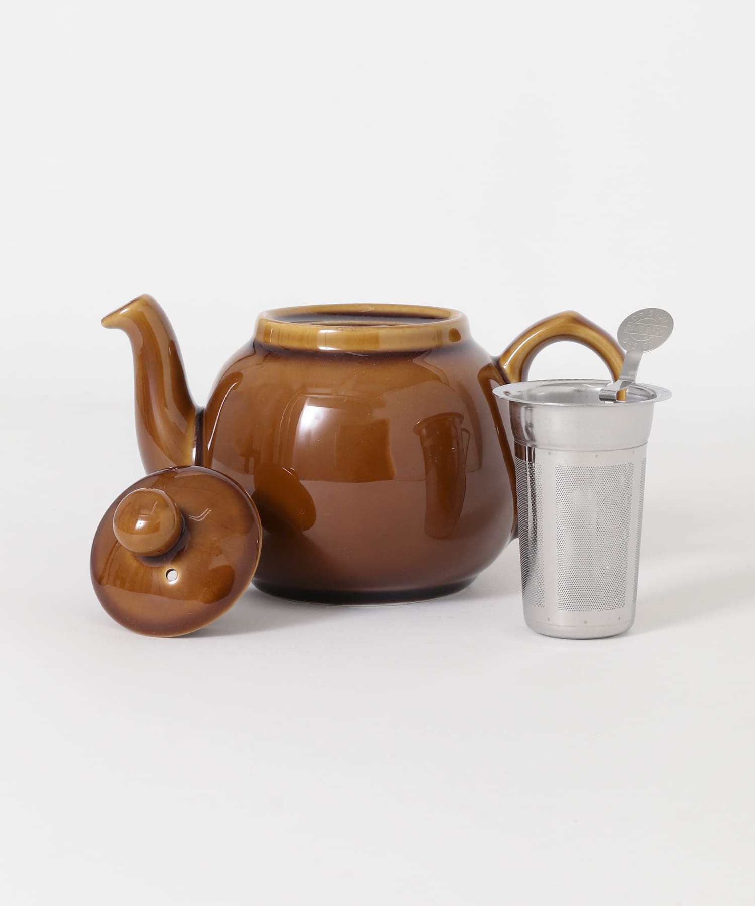 『WEB限定』LONDON POTTERY　ティーポット 2CUP 600ml ブラウン one