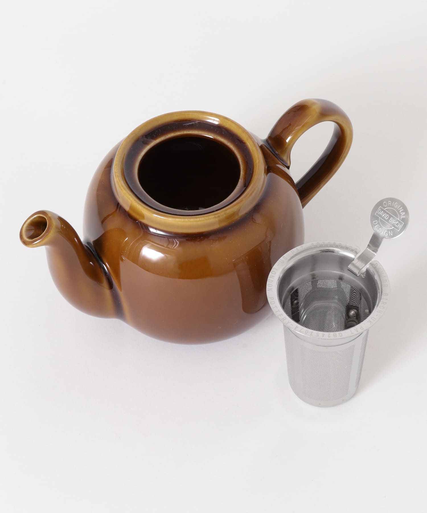 『WEB限定』LONDON POTTERY　ティーポット 2CUP 600ml ブラウン one