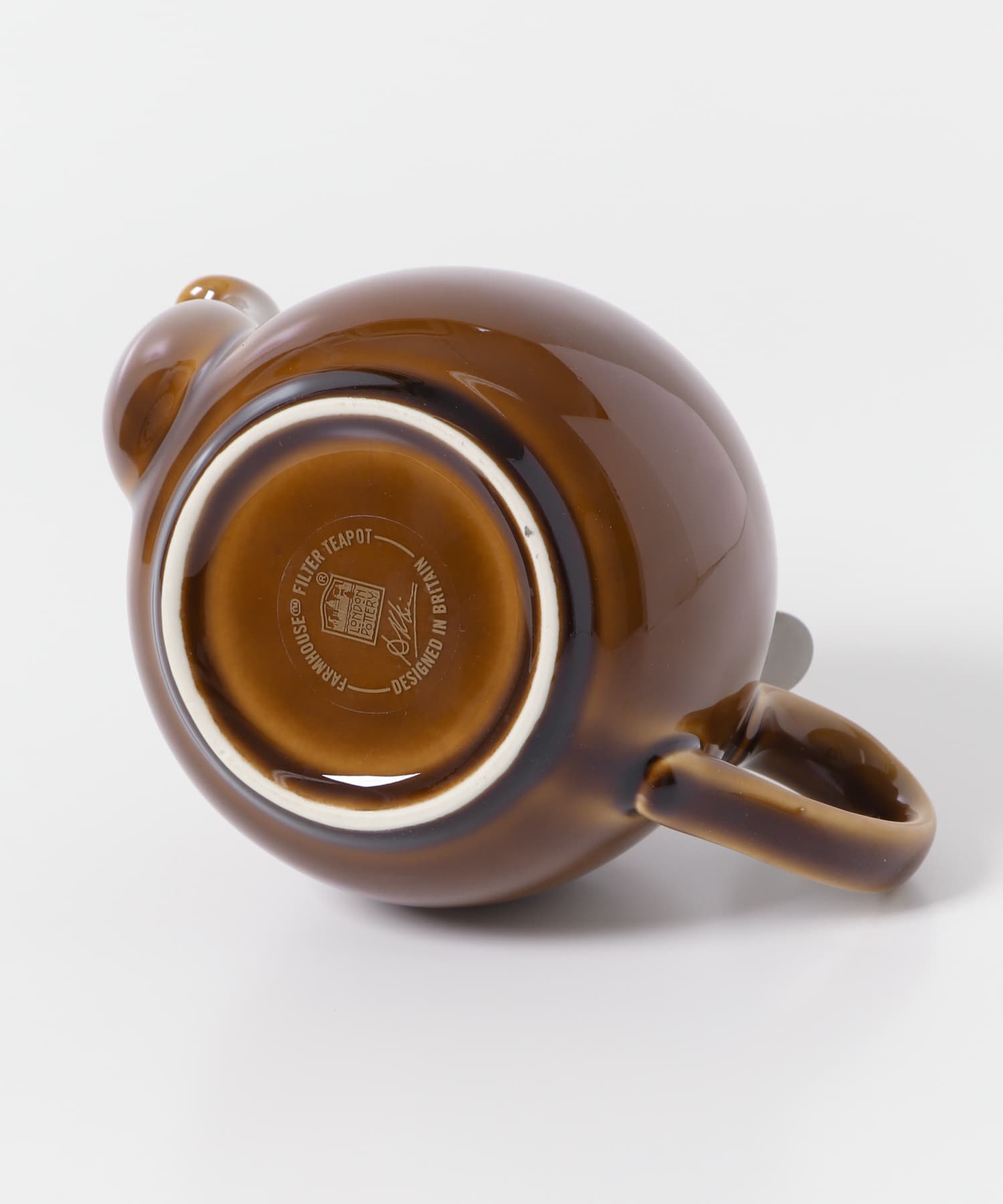 『WEB限定』LONDON POTTERY　ティーポット 2CUP 600ml ブラウン one