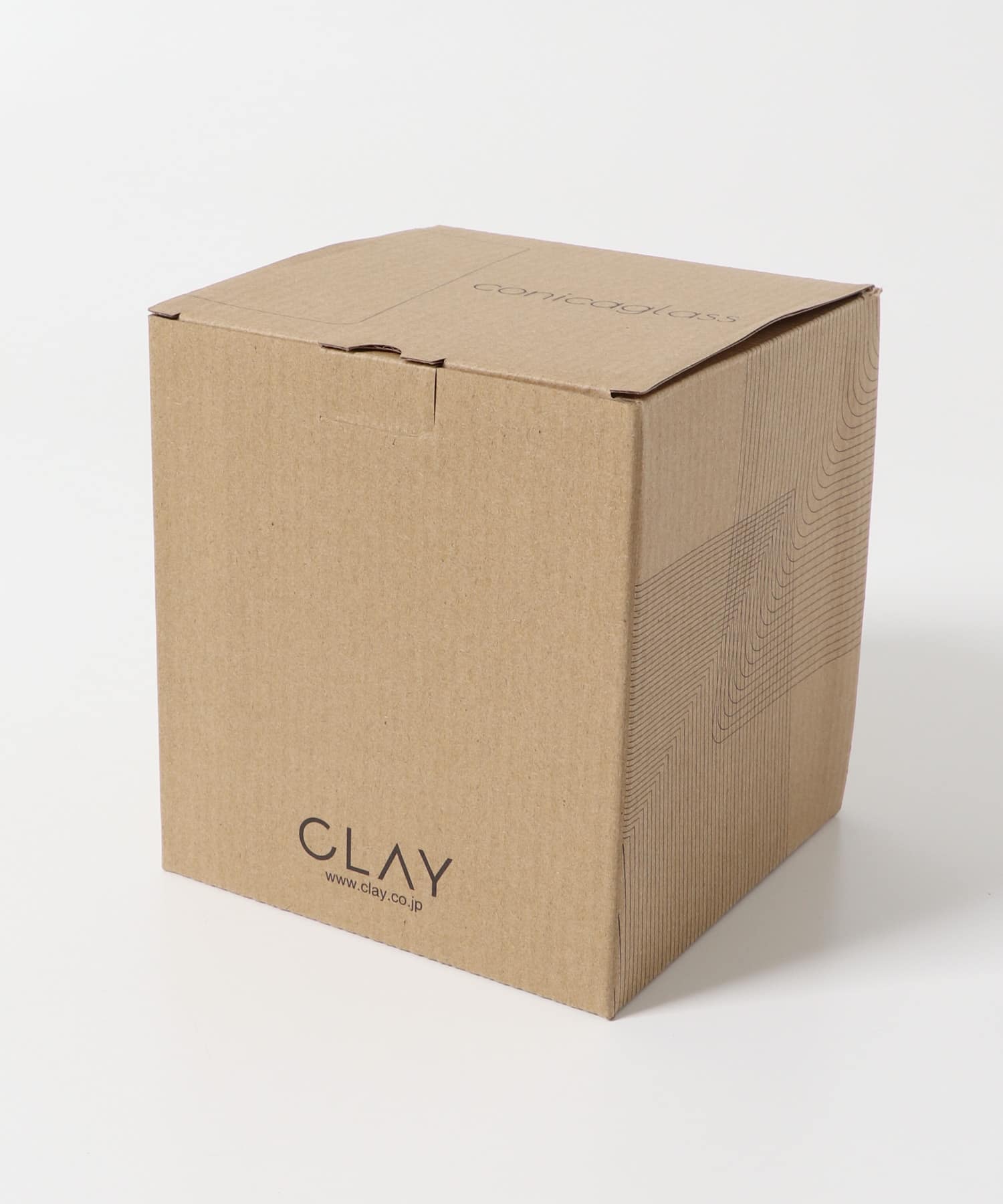 『WEB限定』CLAY　conicaglass L CLEAR L