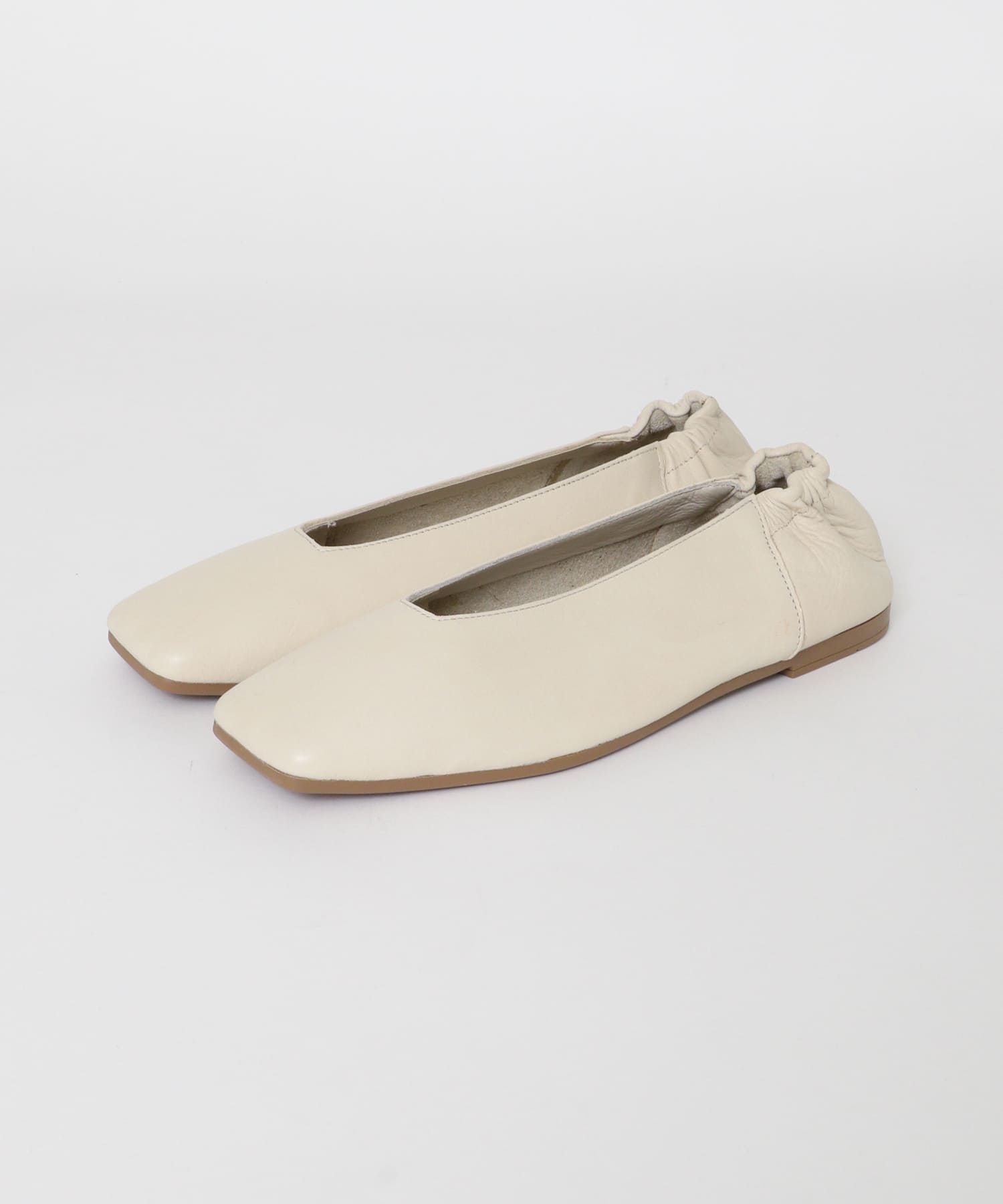 SOFI　スクエアカットパンプス TAUPE 36