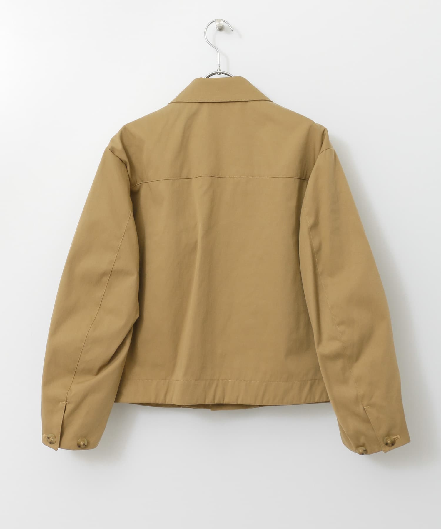 UNIFY　Nylon Short Jacket∴ BEIGE one
