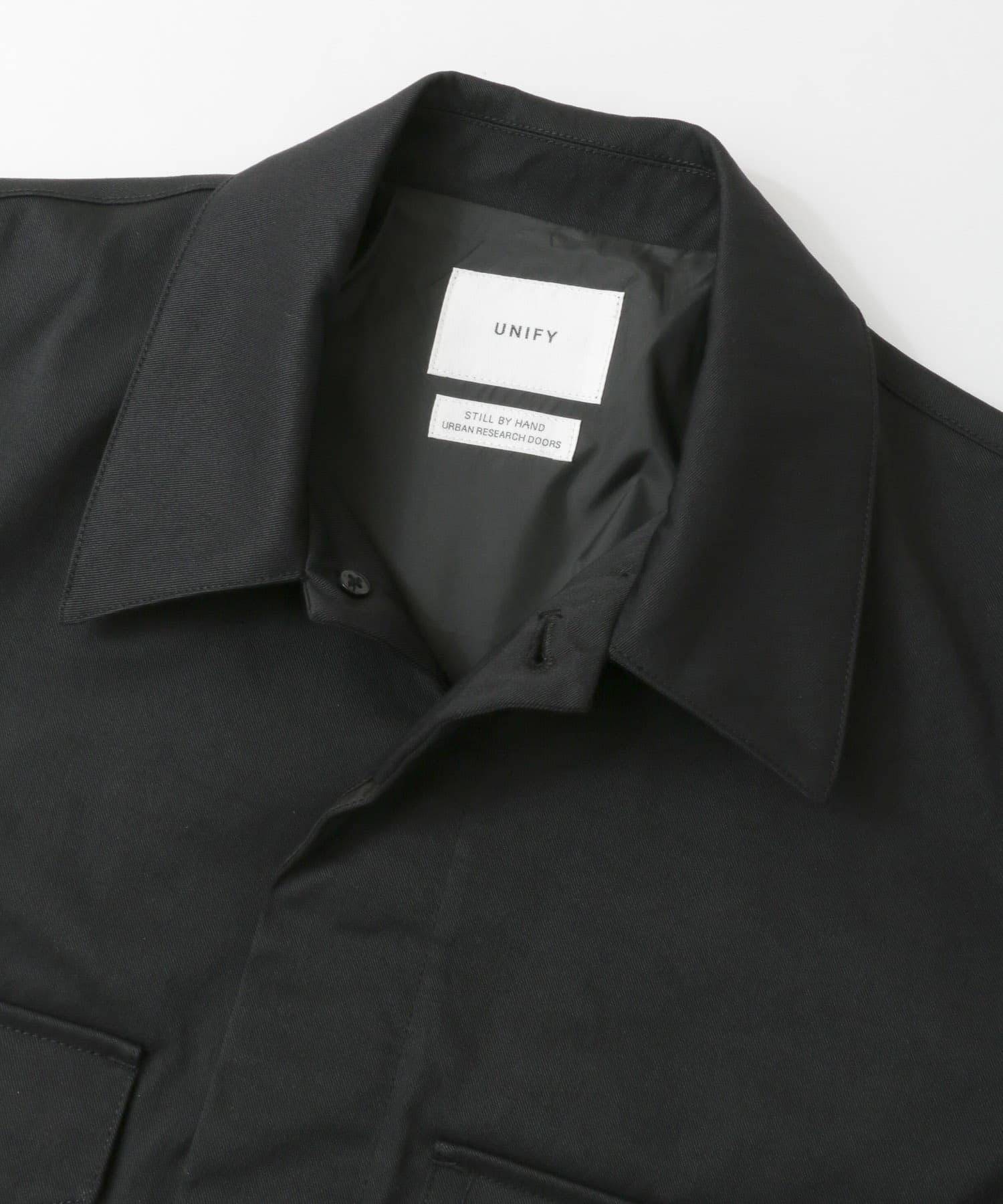 UNIFY　Nylon Short Jacket∴ BLACK one