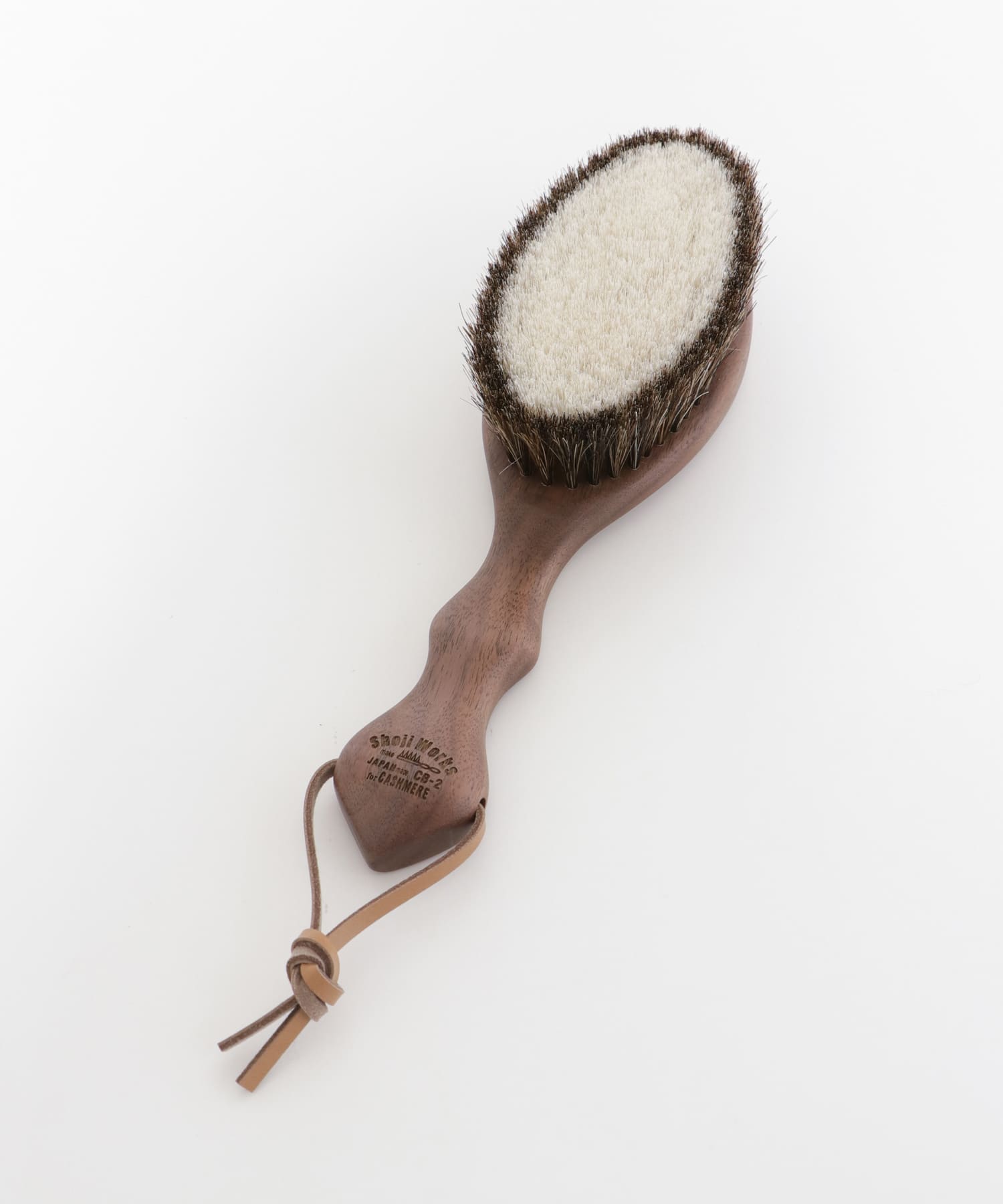 Shoji Works　ウォールナット洋服ブラシ(カシミヤ用) - -