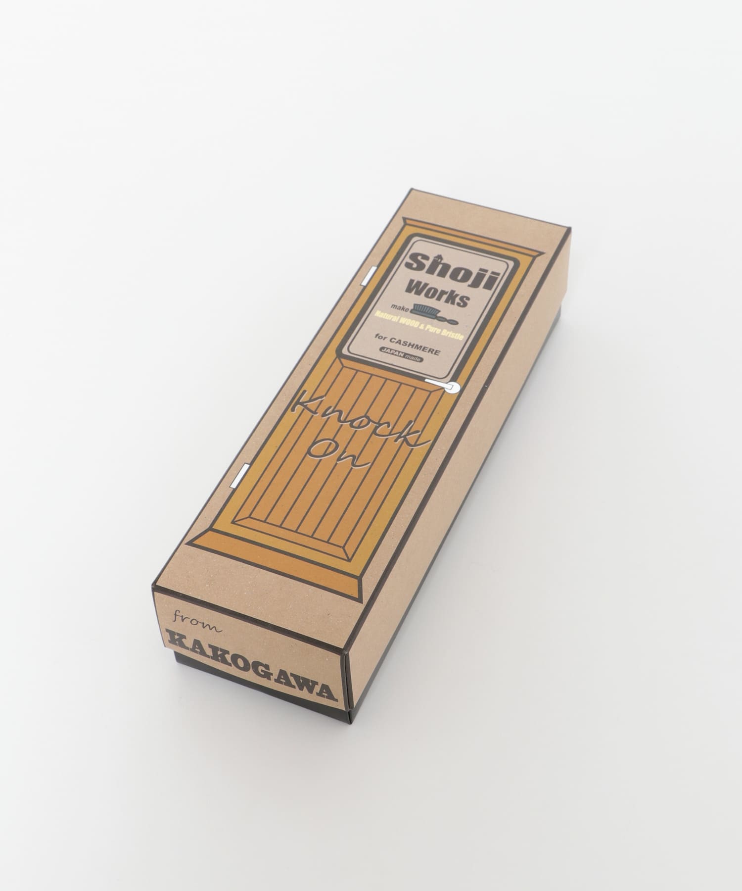 Shoji Works　ウォールナット洋服ブラシ(カシミヤ用) - -