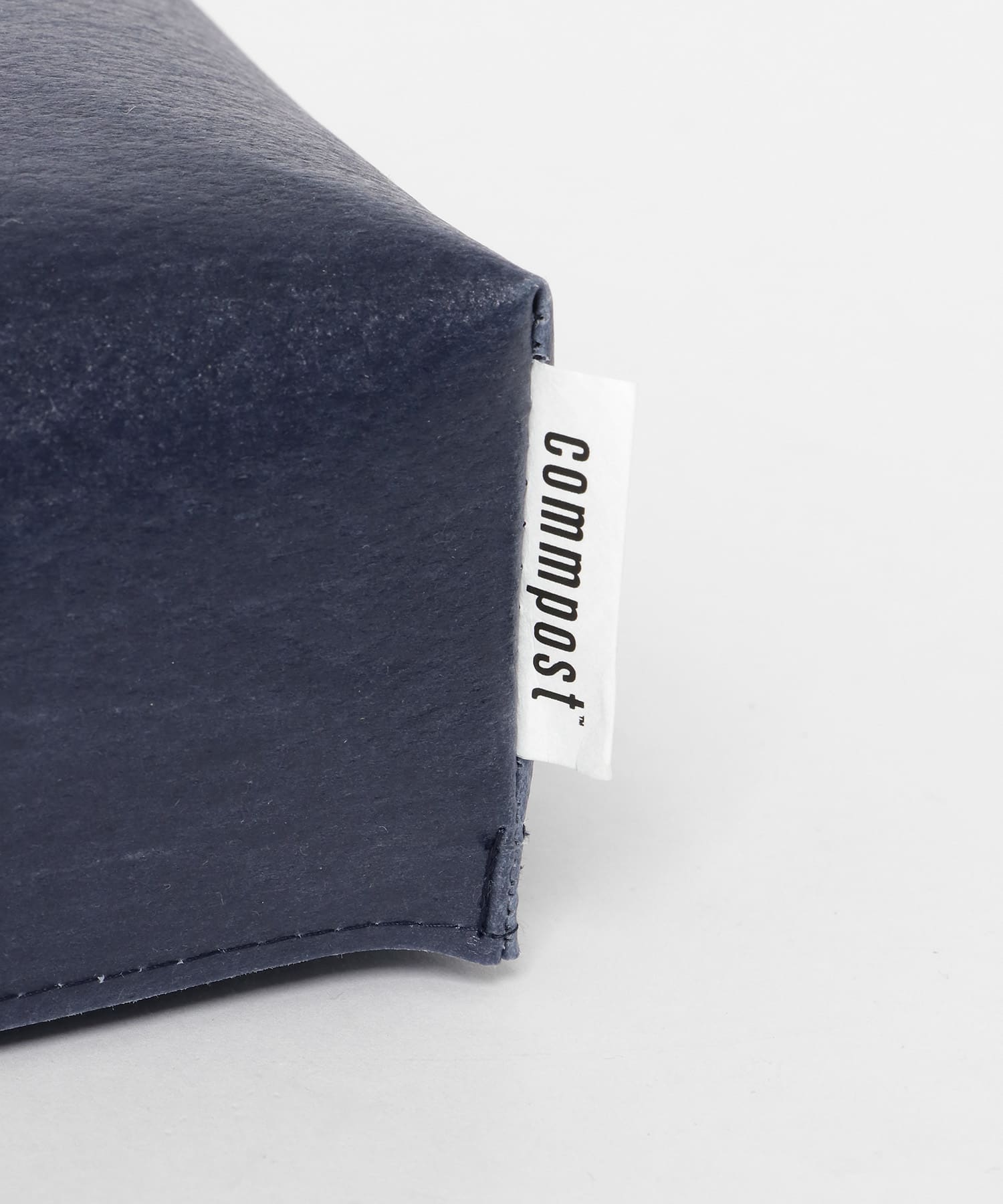 『一部WEB限定カラー』commpost　TISSUE BOX Navy(WEB限定) one