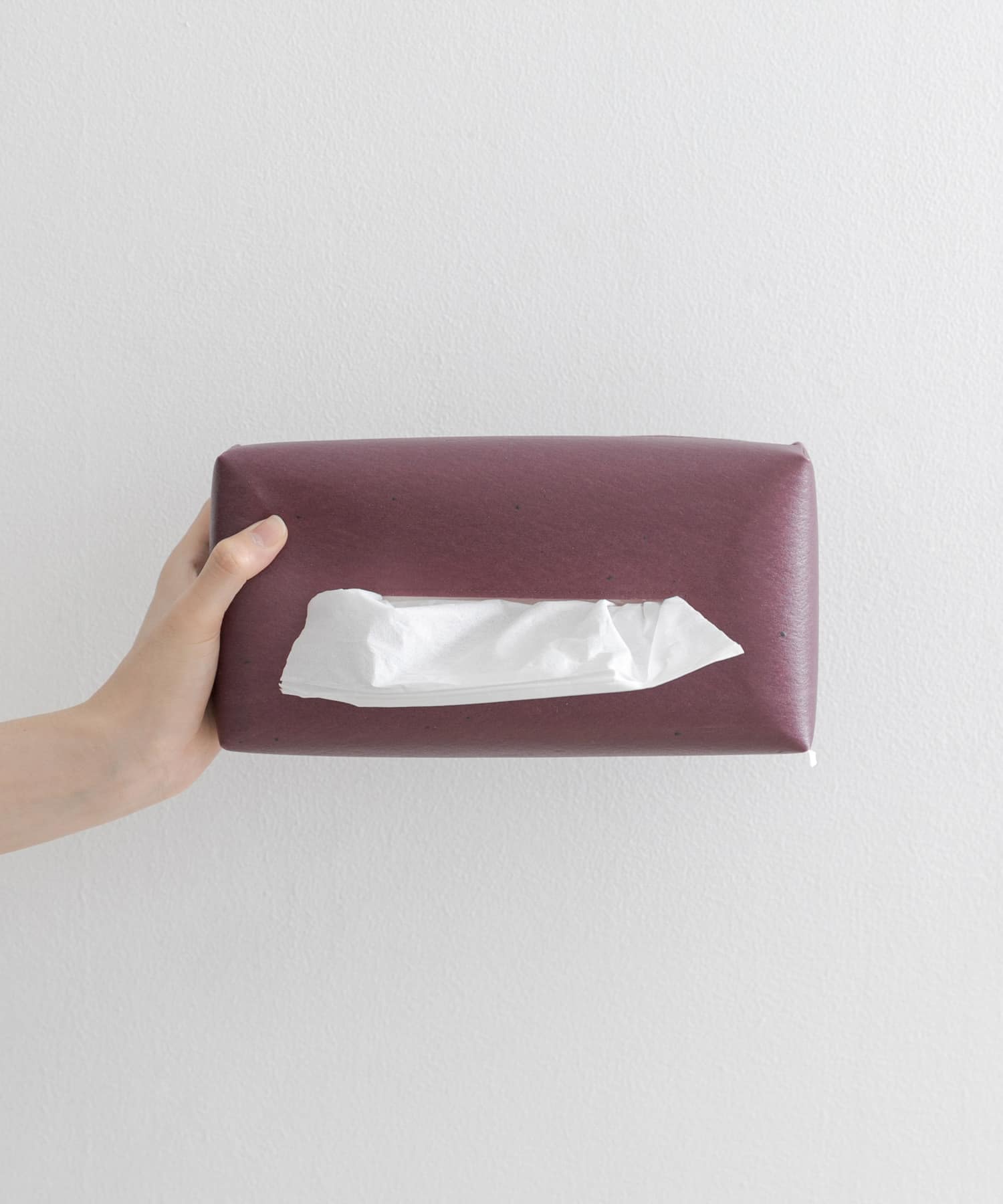 『一部WEB限定カラー』commpost　TISSUE BOX Wine(WEB限定) one