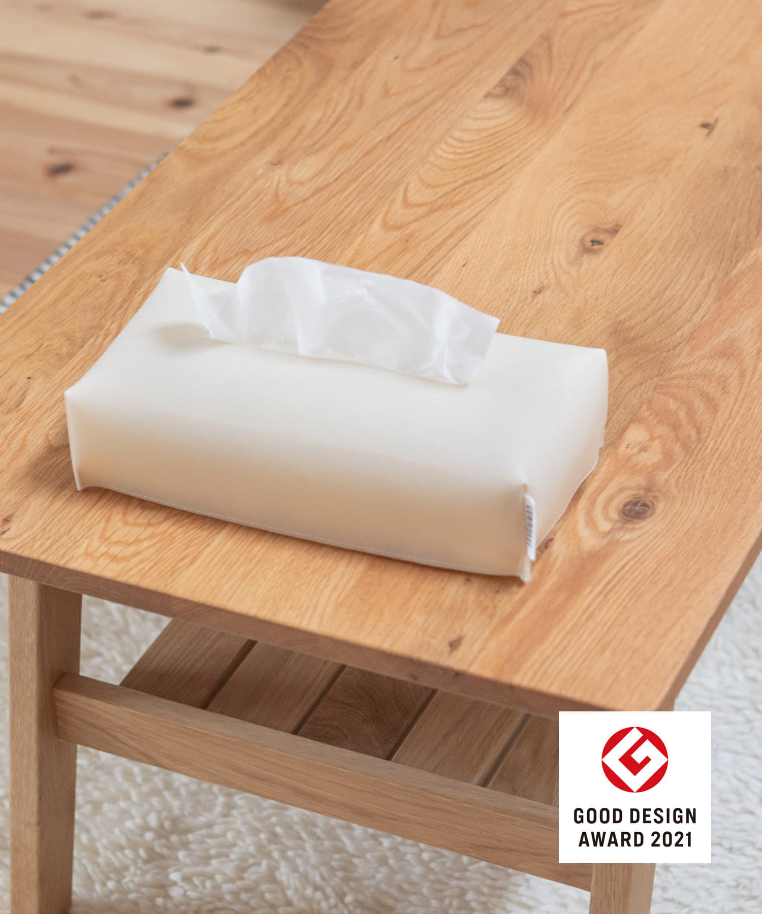 『一部WEB限定カラー』commpost　TISSUE BOX Natural one