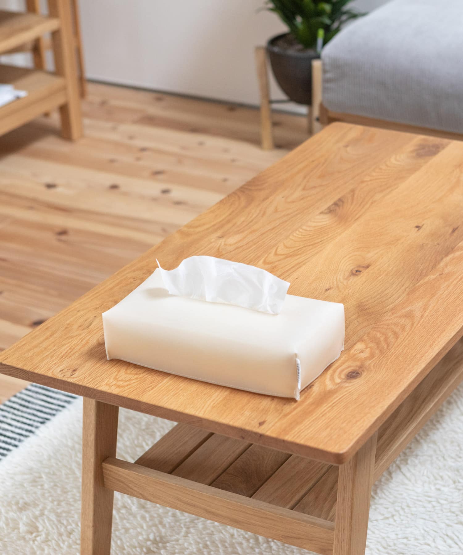 『一部WEB限定カラー』commpost　TISSUE BOX Natural one