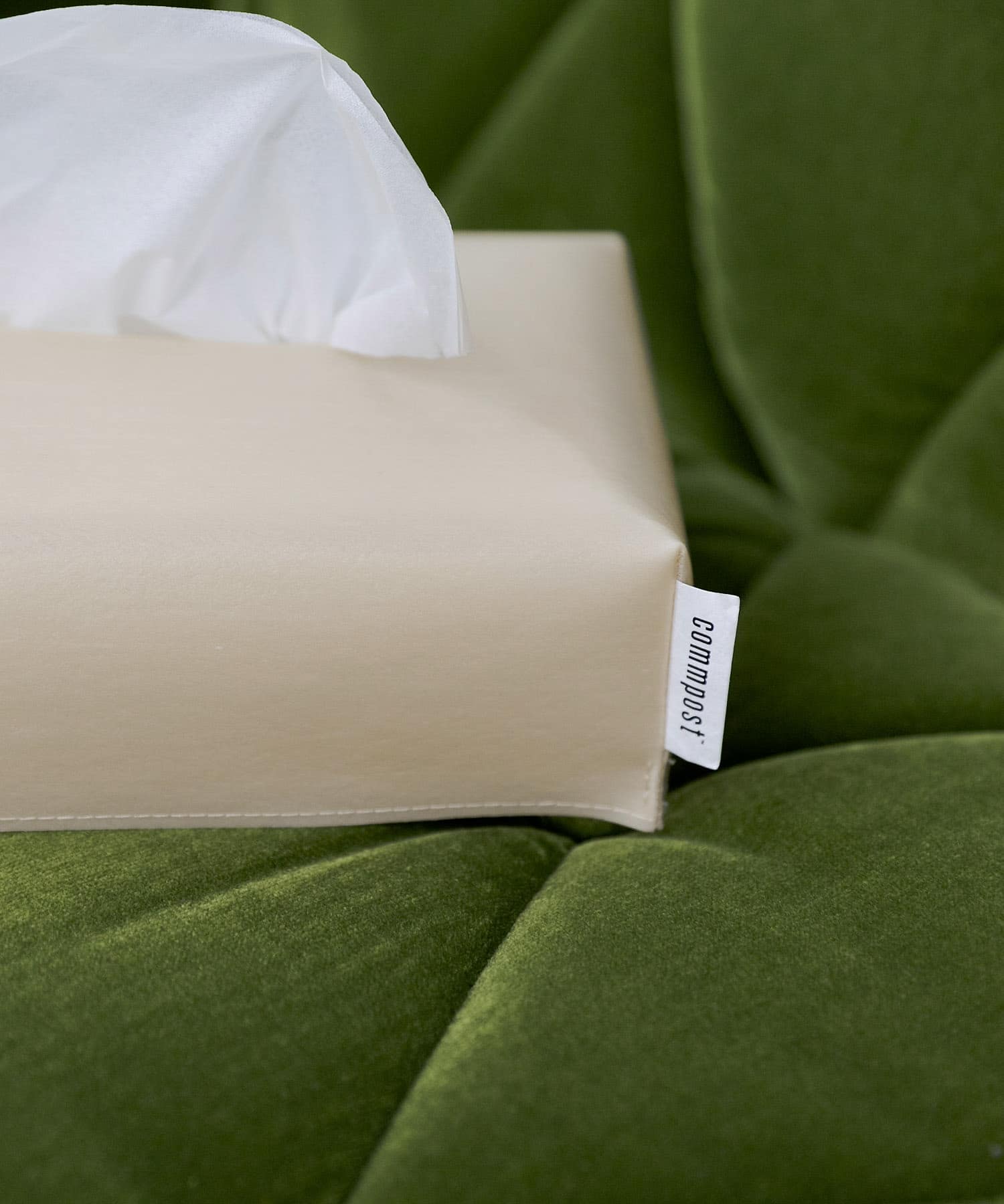 『一部WEB限定カラー』commpost　TISSUE BOX Natural one