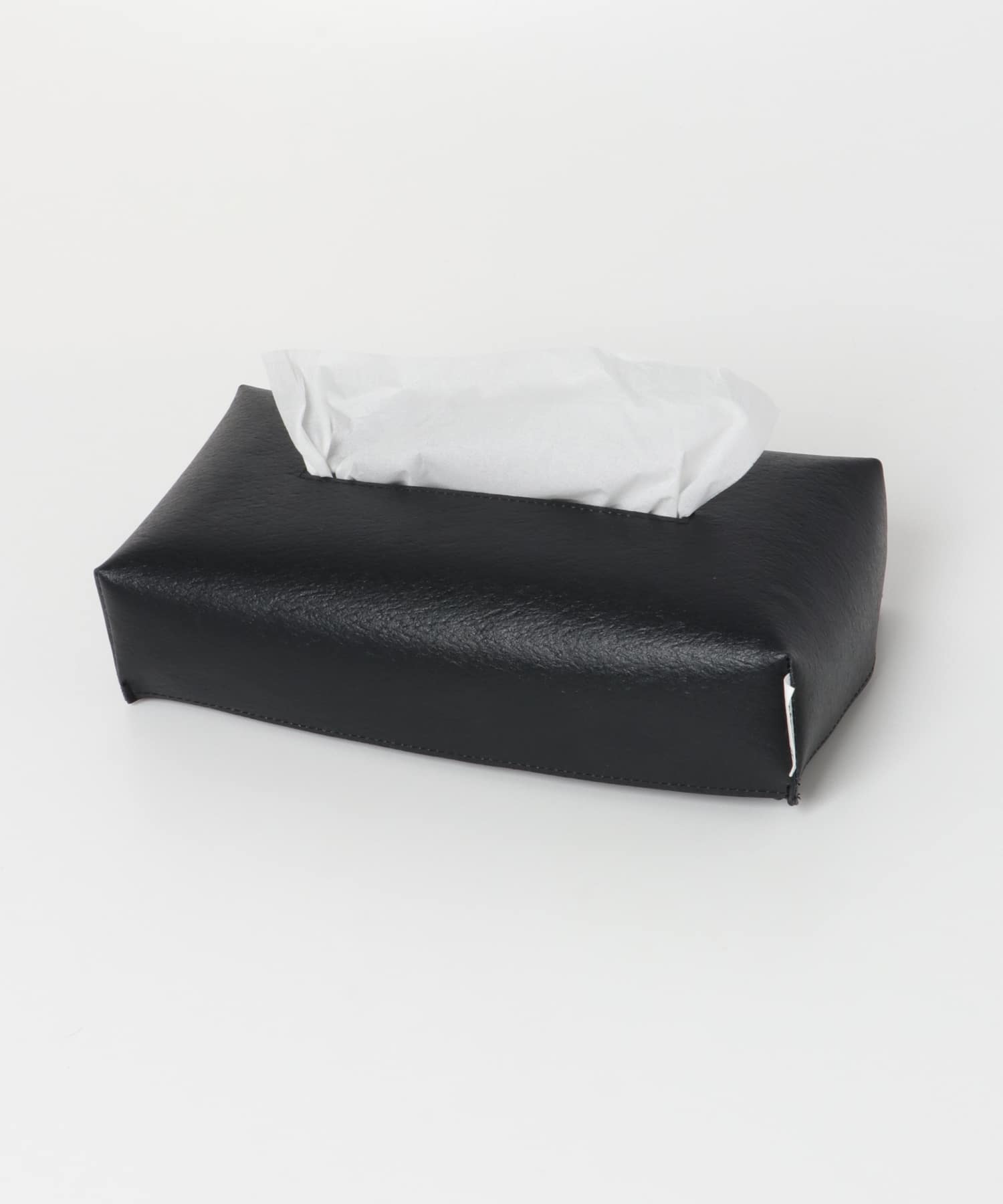 『一部WEB限定カラー』commpost　TISSUE BOX Black one