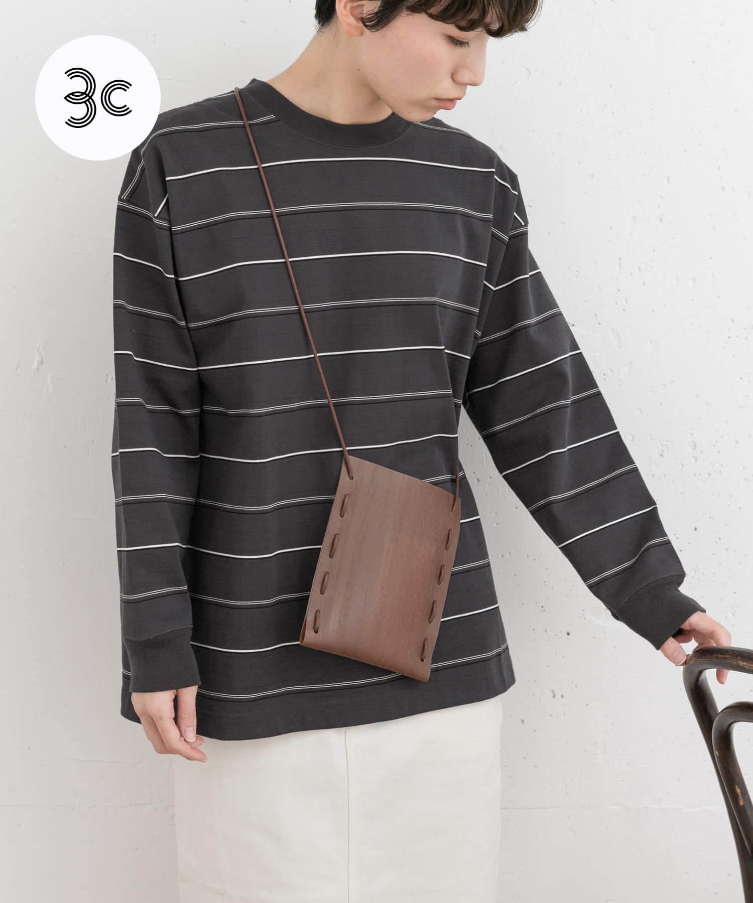 commpost　サコッシュ(ワークショップキット) Brown one