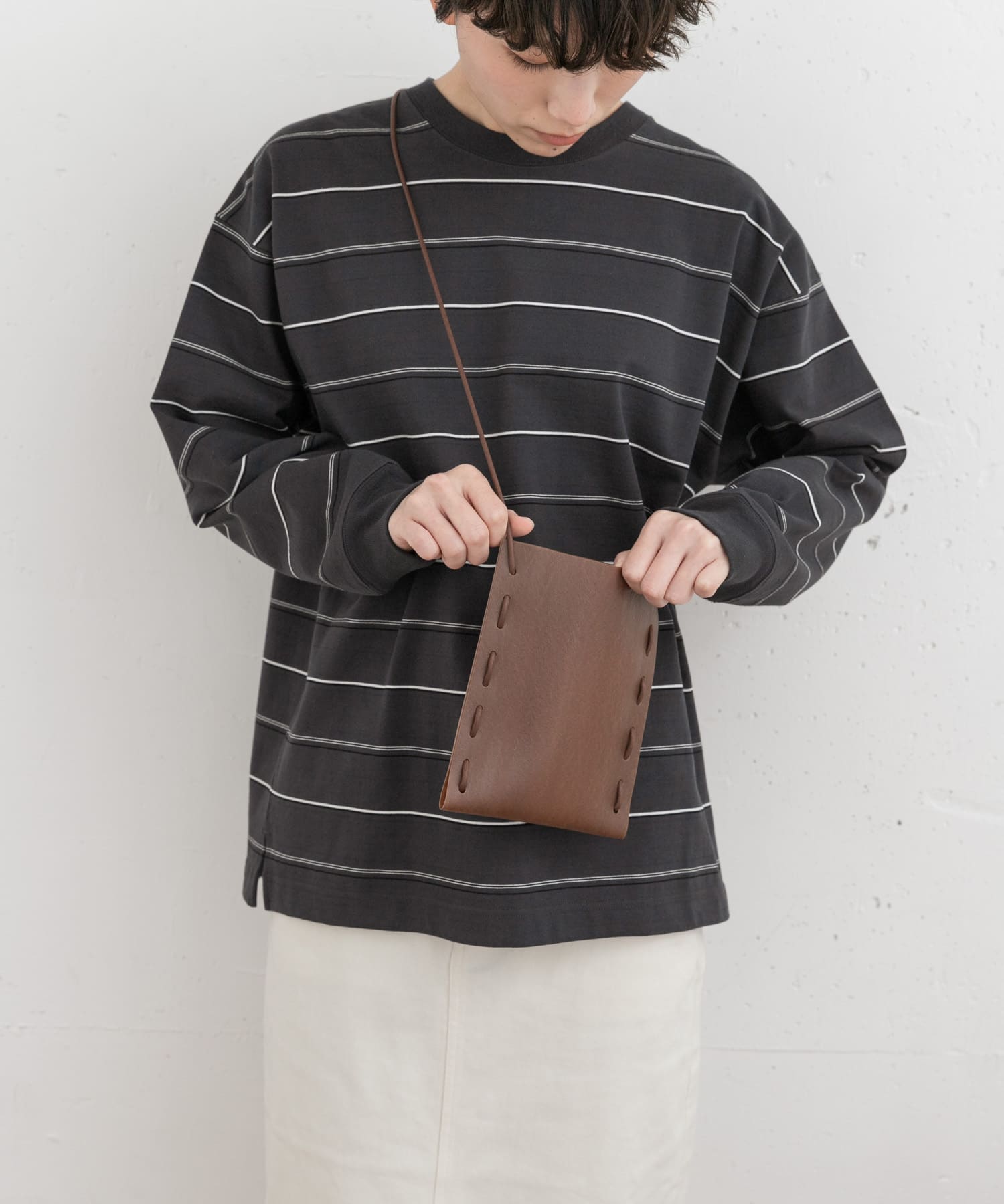 commpost　サコッシュ(ワークショップキット) Brown one