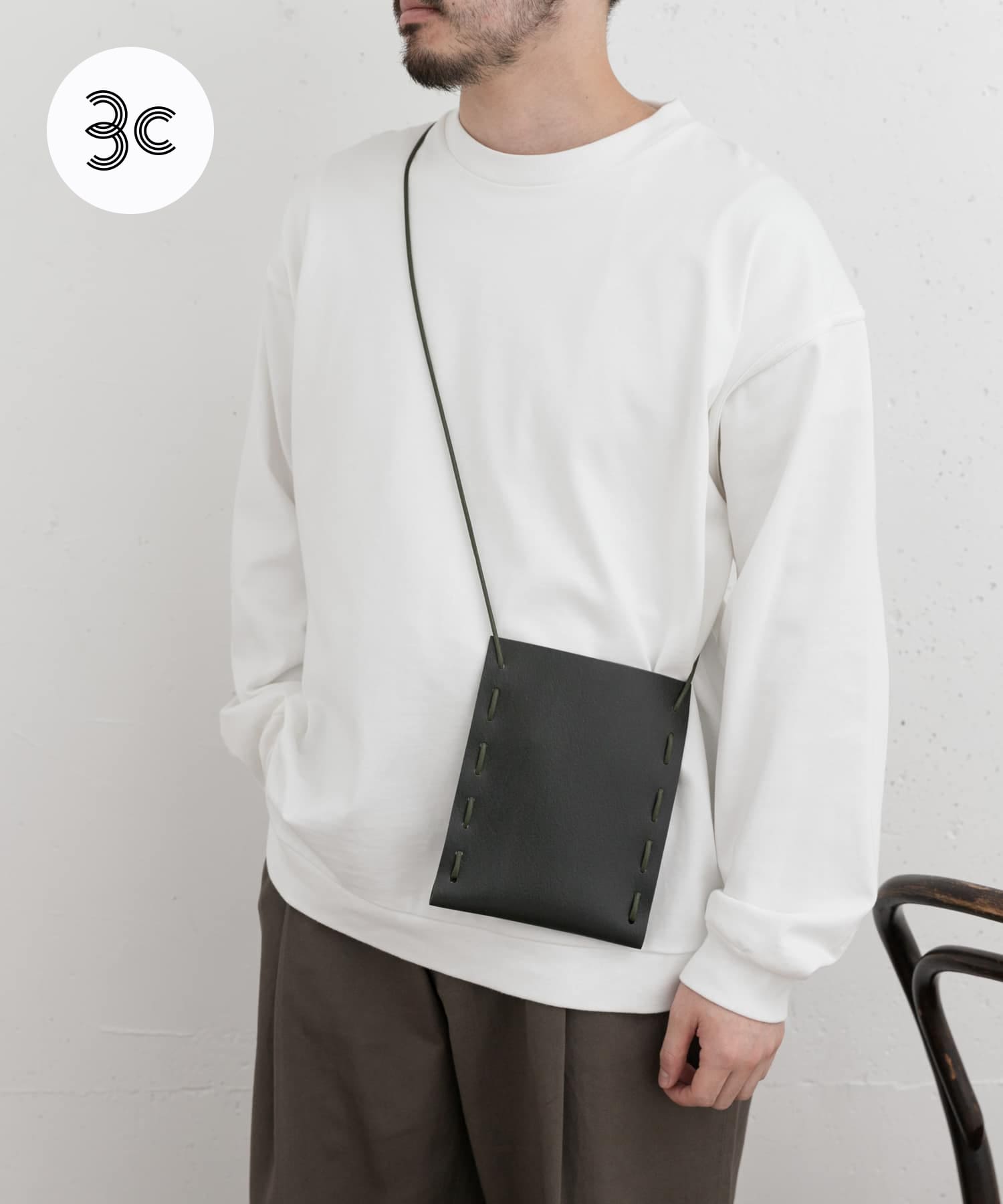 commpost　サコッシュ(ワークショップキット) Green one
