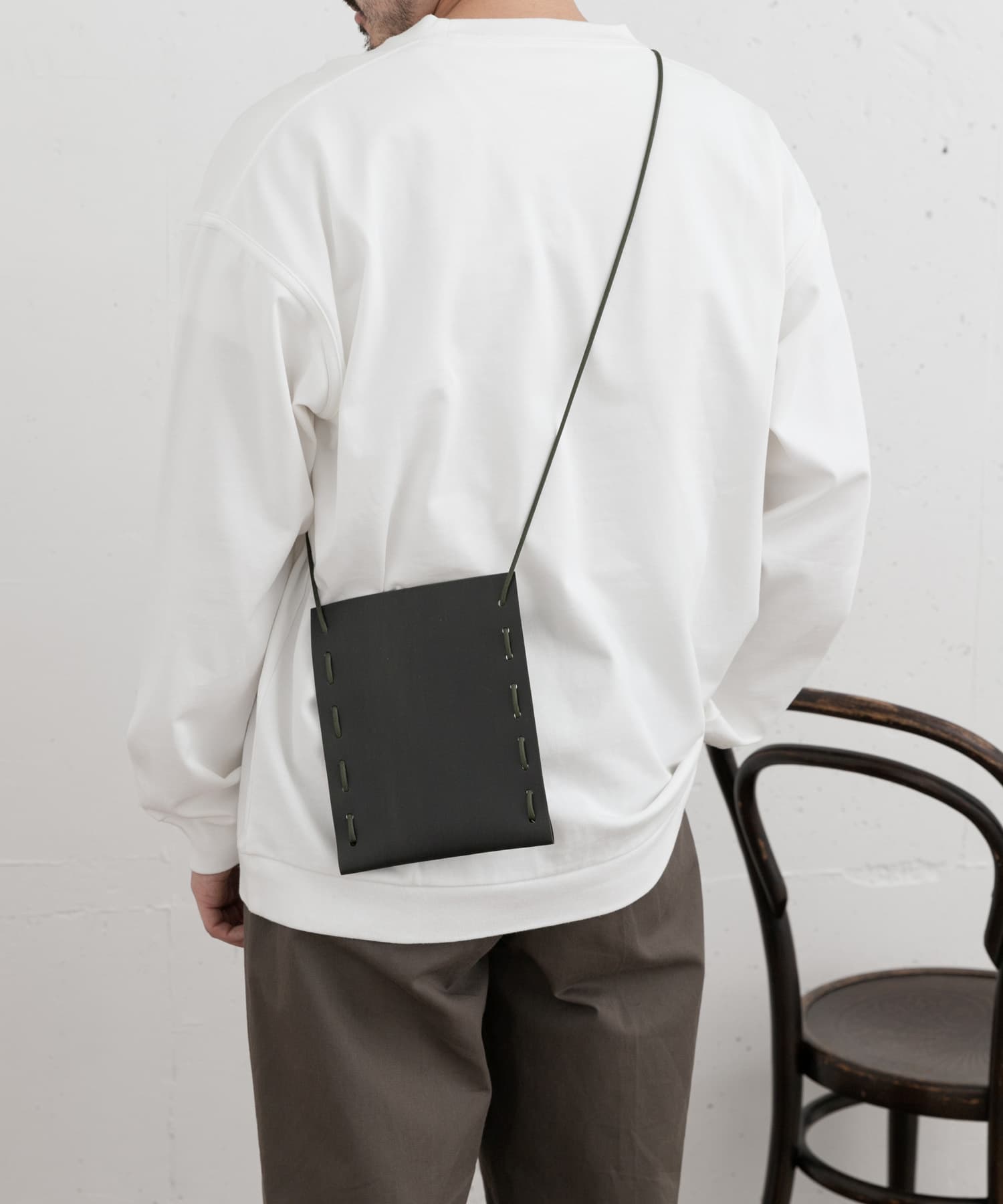 commpost　サコッシュ(ワークショップキット) Green one