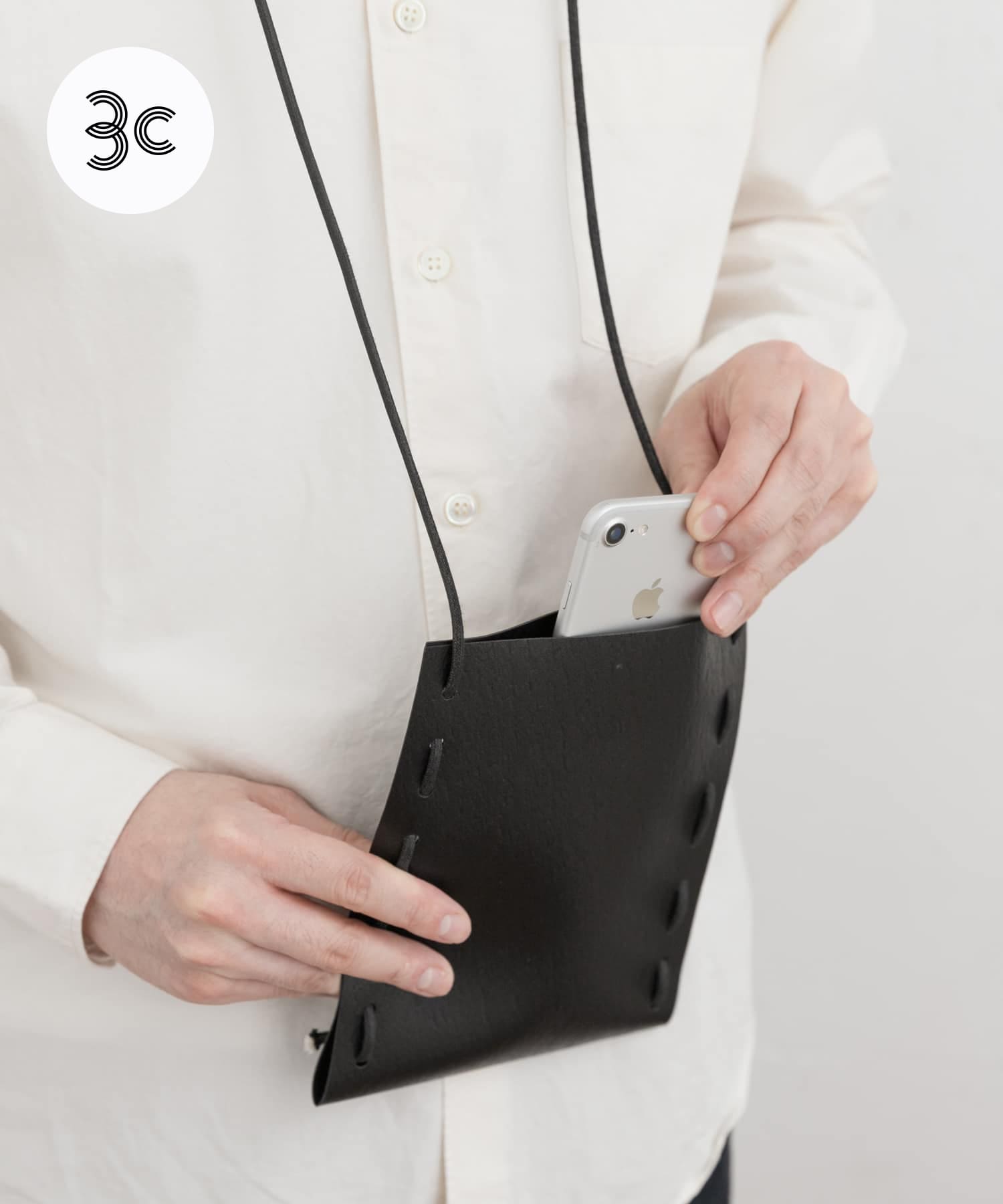 commpost　サコッシュ(ワークショップキット) Dark one