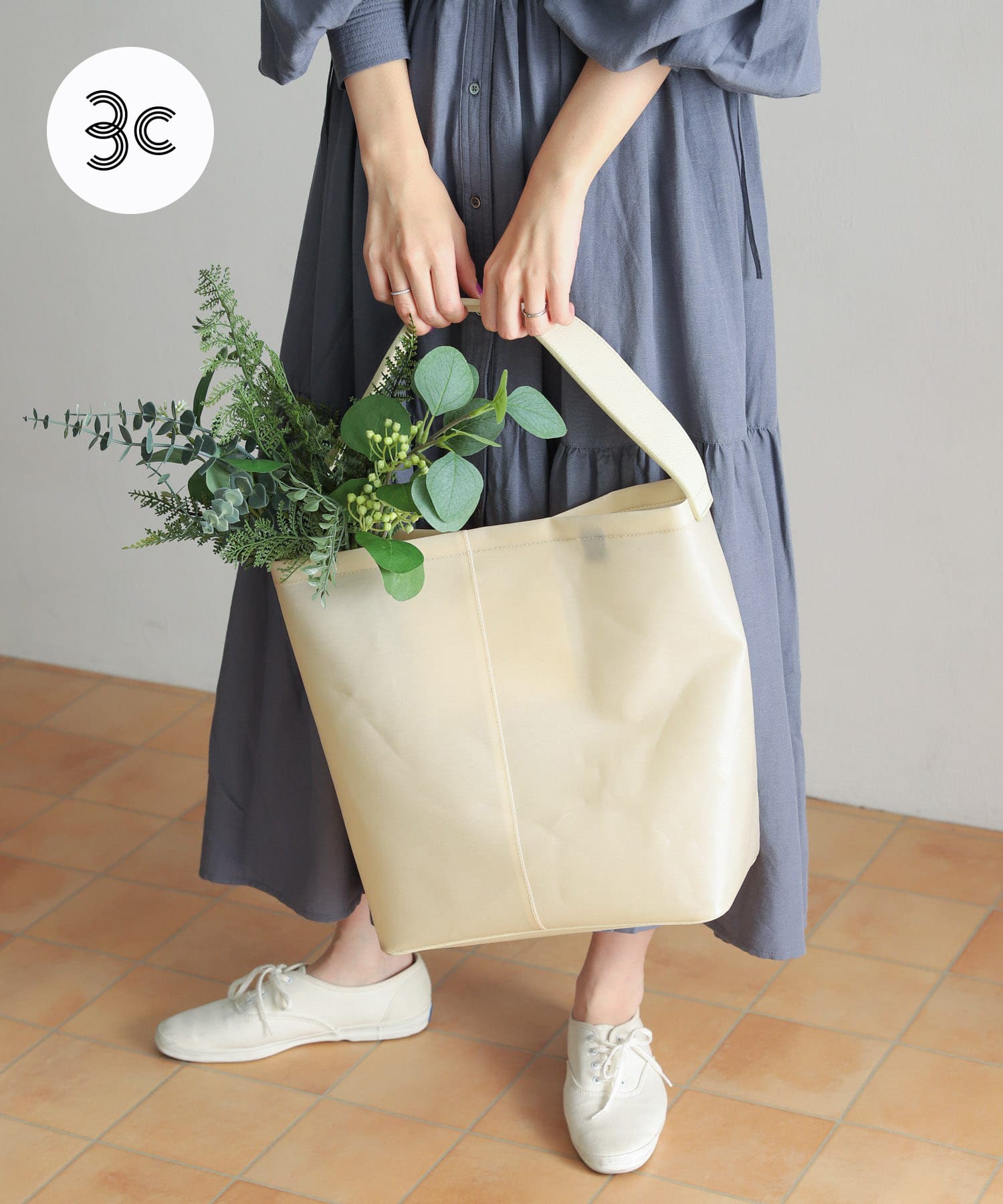 『別注』ITTI×commpost　BUCKET SHOULDER Natural one