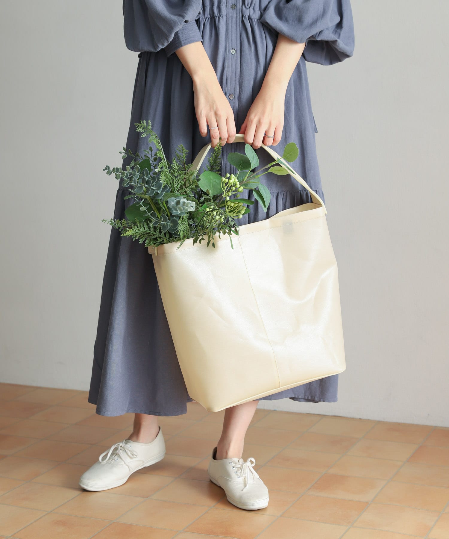 『別注』ITTI×commpost　BUCKET SHOULDER Natural one