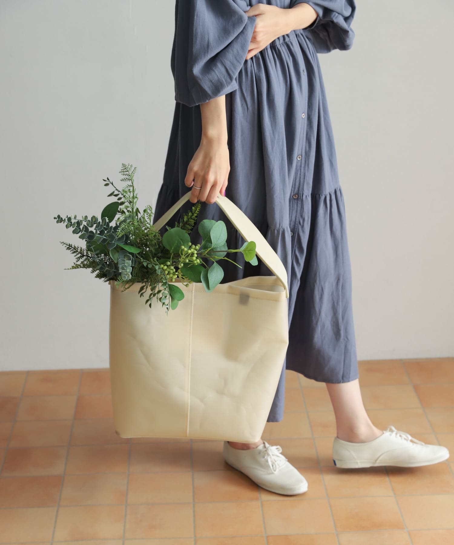 『別注』ITTI×commpost　BUCKET SHOULDER Natural one