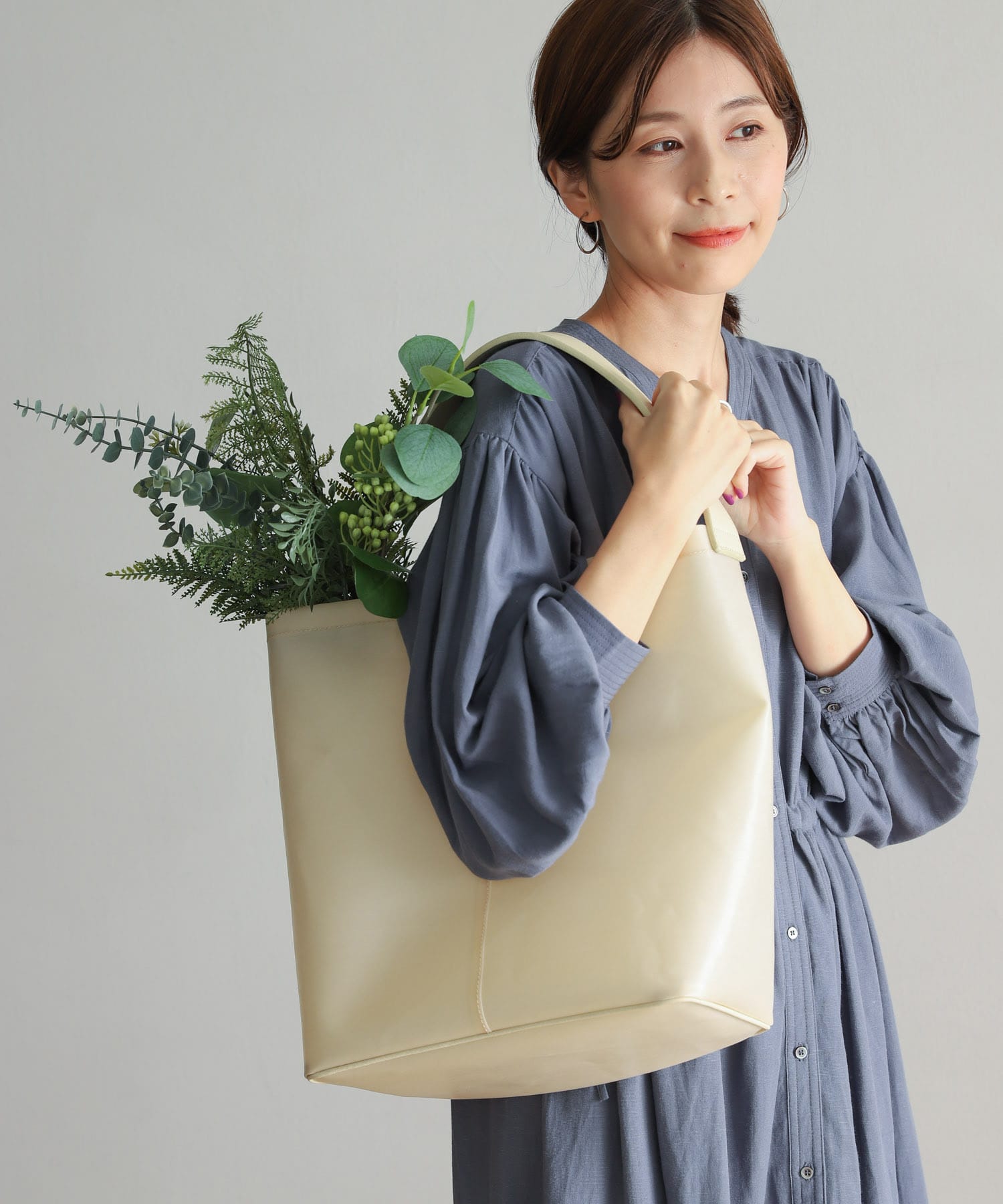 『別注』ITTI×commpost　BUCKET SHOULDER Natural one