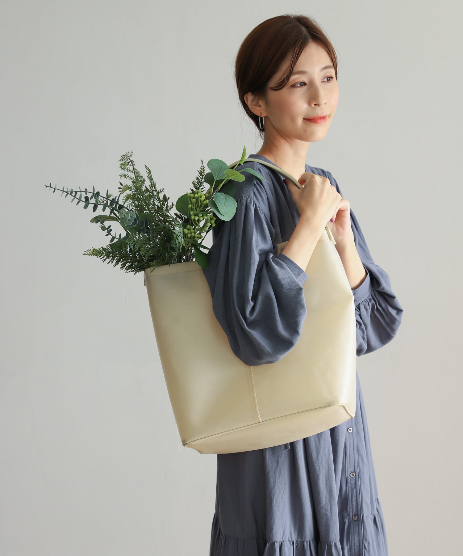 『別注』ITTI×commpost　BUCKET SHOULDER Natural one