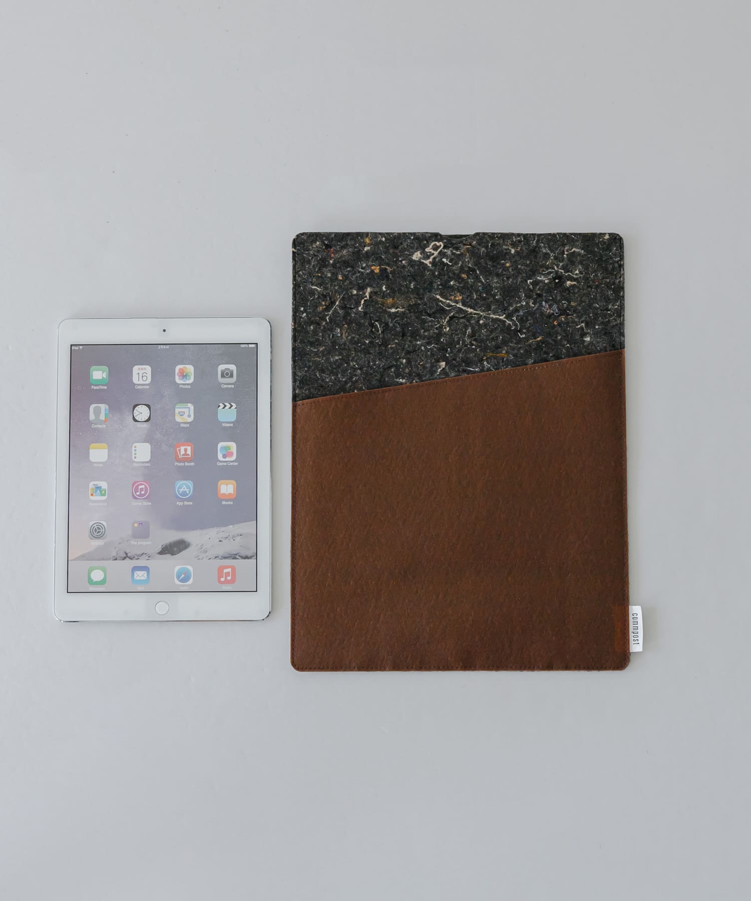 『WEB限定』commpost　PC CASE(13インチ対応) Brown FREE