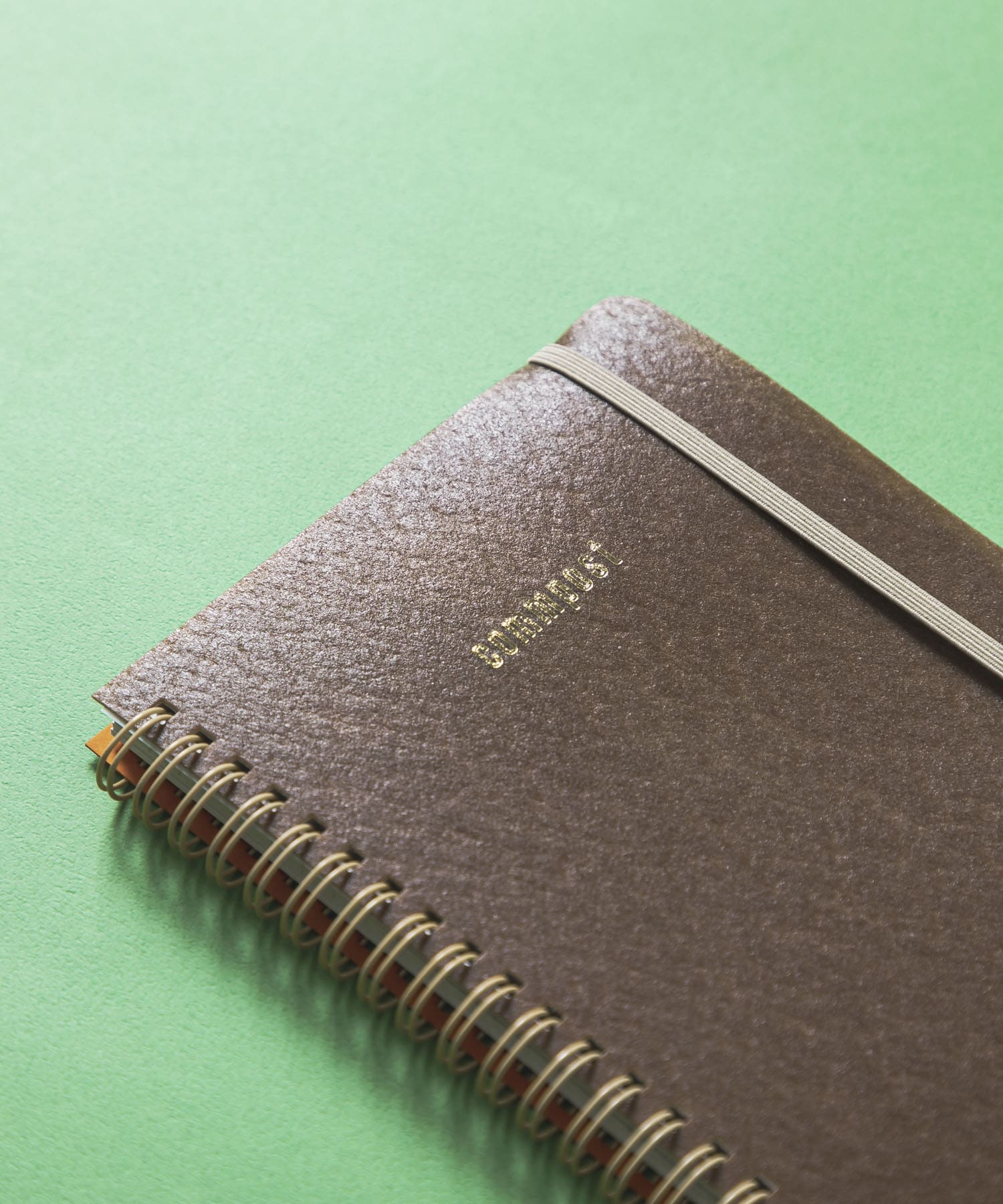 commpost　REFILL NOTEBOOK Brown one
