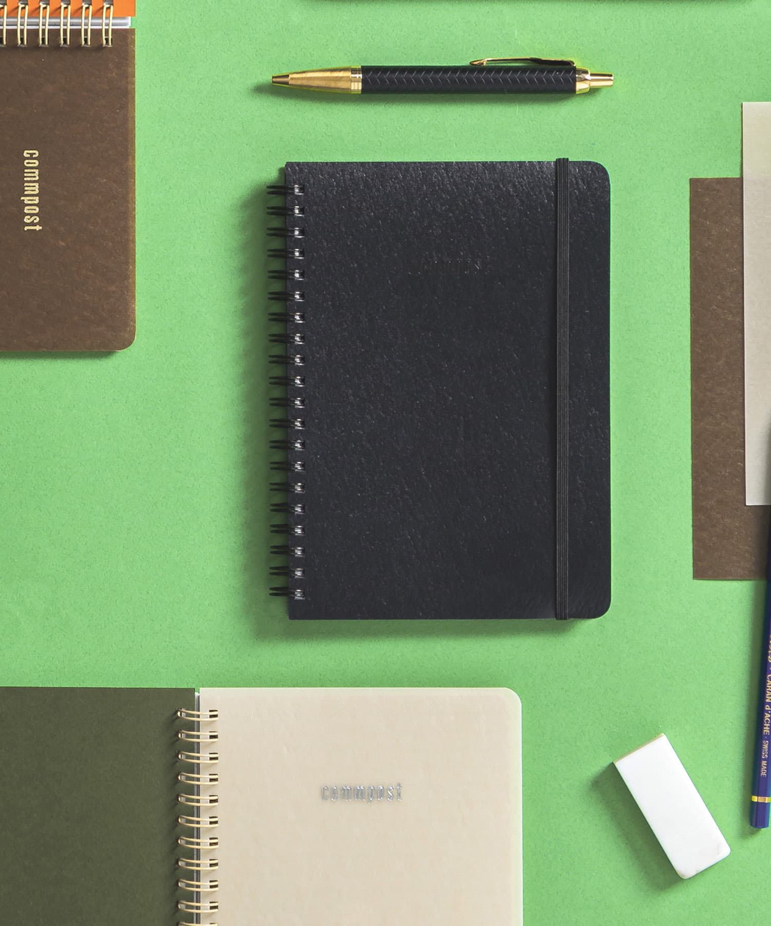 commpost　REFILL NOTEBOOK Brown one