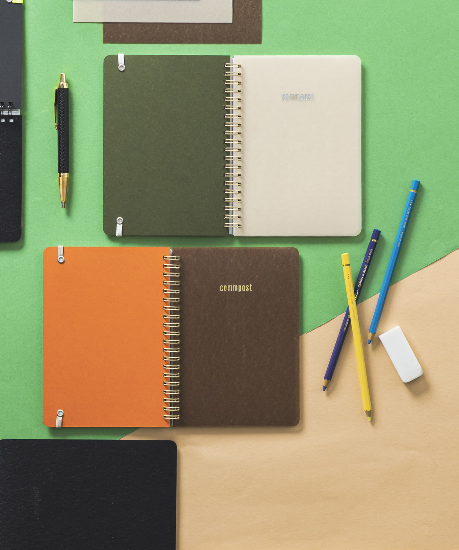 commpost　REFILL NOTEBOOK Brown one