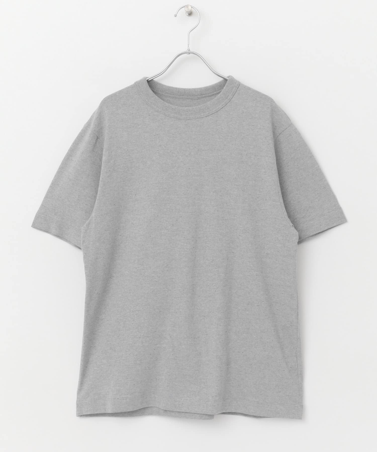 『3サイズ展開』commpost　リサイクルコットンショートスリーブTシャツ GRAY 4