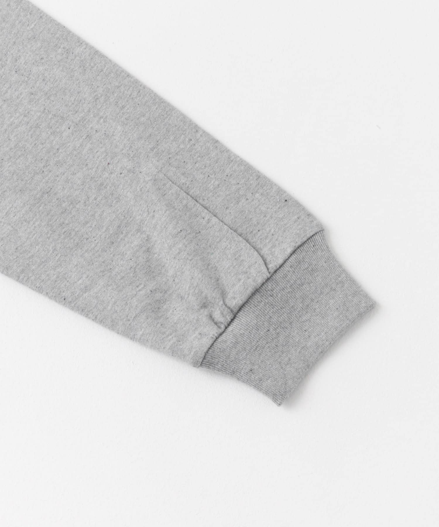 『ユニセックス』『6サイズ展開』commpost　リサイクルコットンロングスリーブTシャツ GRAY 1