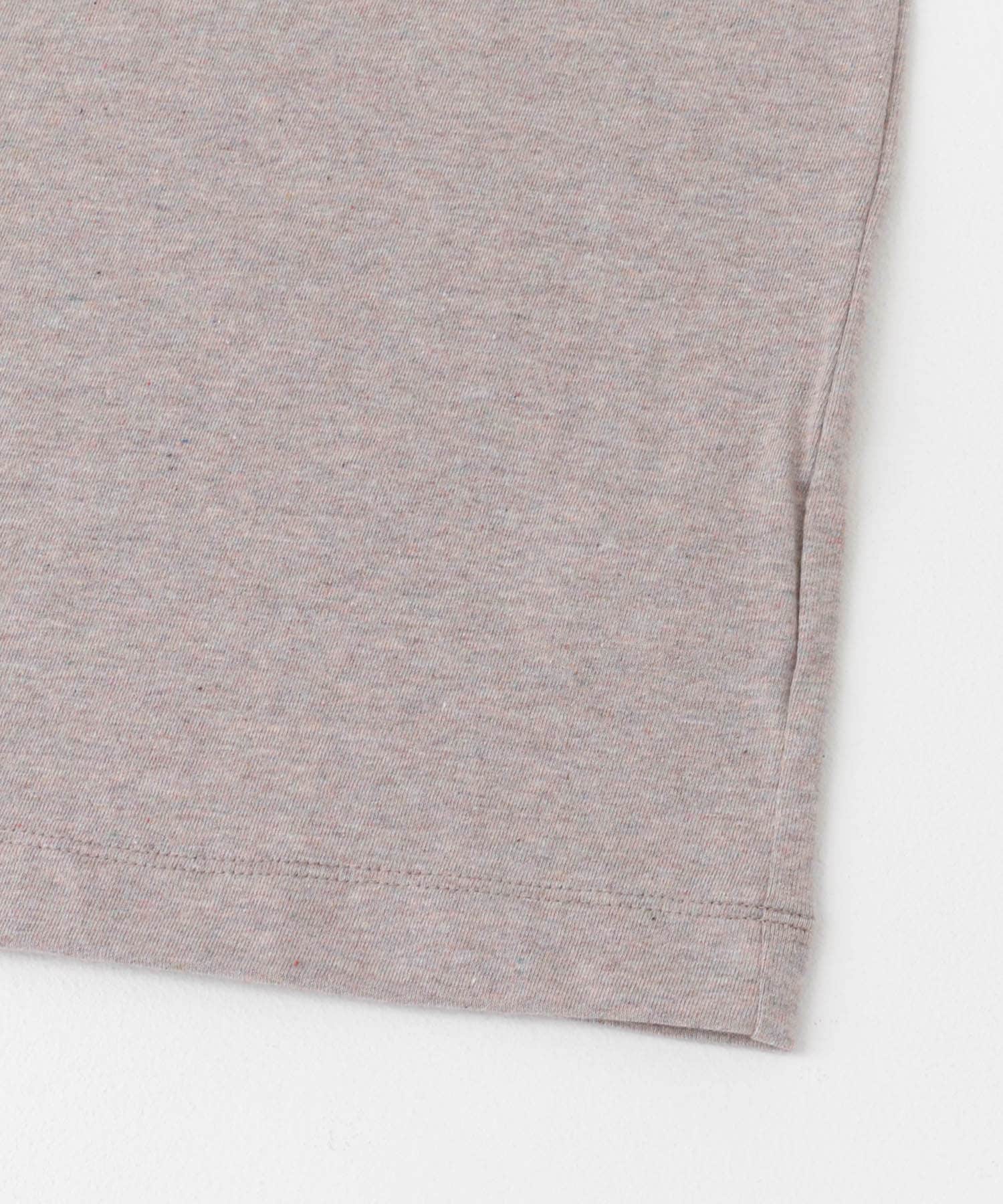 『3サイズ展開』commpost　リサイクルコットンショートスリーブTシャツ PINK BEIGE 1