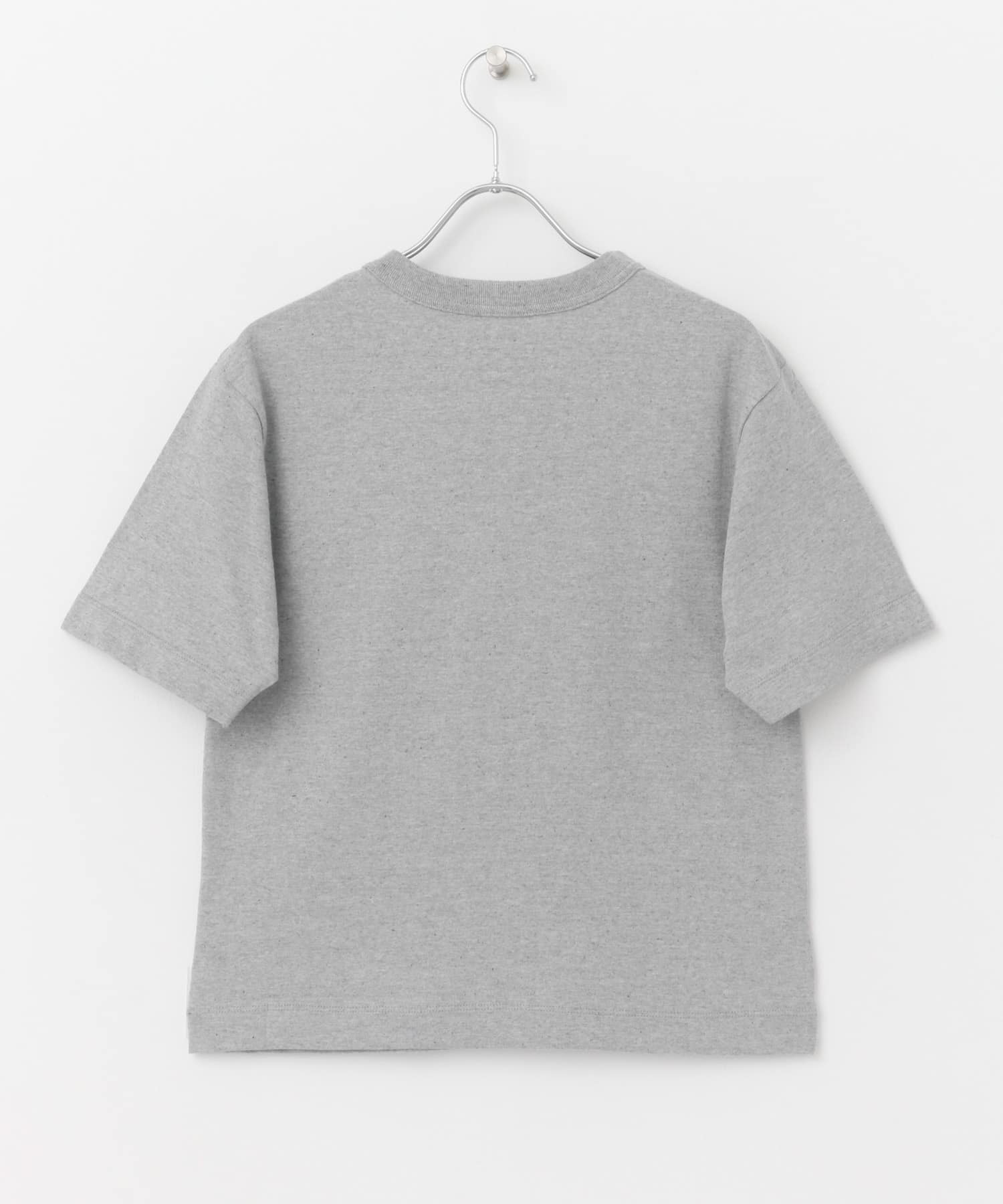 『3サイズ展開』commpost　リサイクルコットンショートスリーブTシャツ GRAY 1