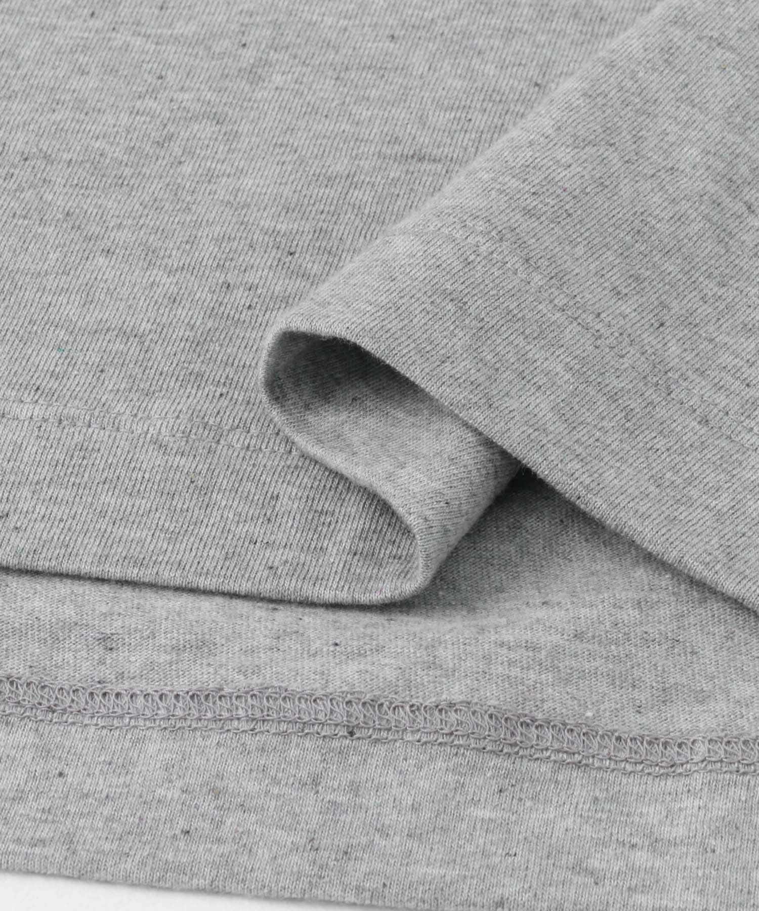 『3サイズ展開』commpost　リサイクルコットンショートスリーブTシャツ GRAY 1